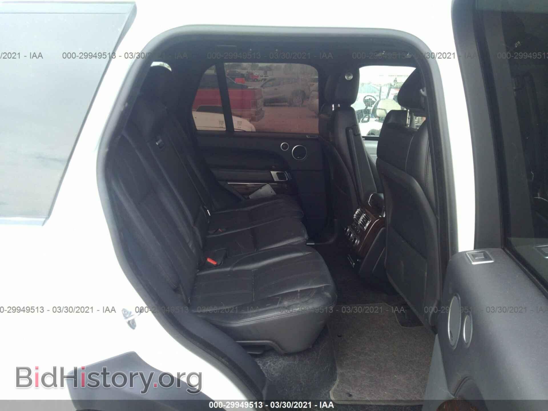 2016 LAND ROVER RANGE ROVER - VIN: SALGS2EF4GA251814 - Фото 8