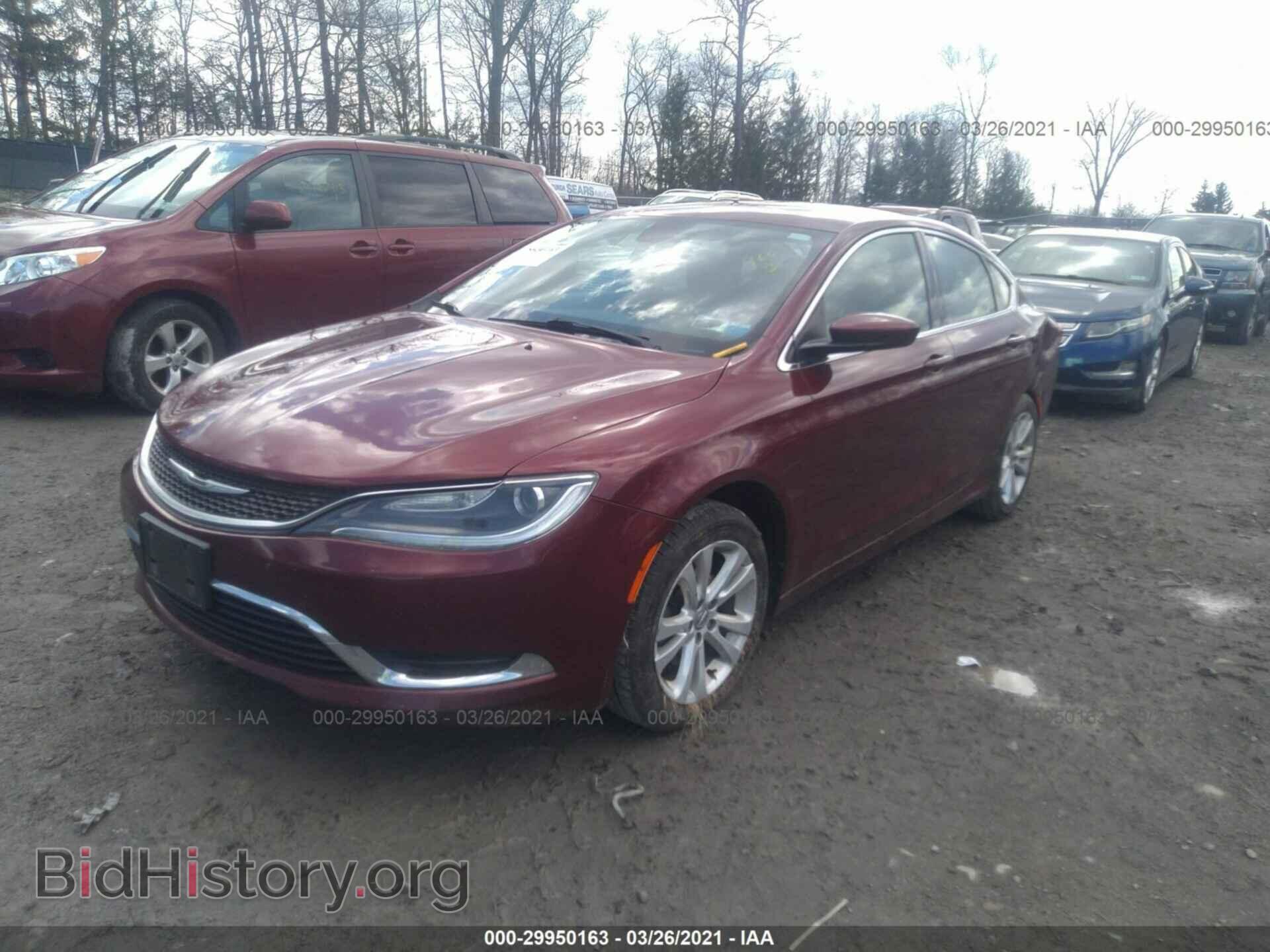 2016 CHRYSLER 200 - VIN: 1C3CCCAB9GN150678 - Фото 2