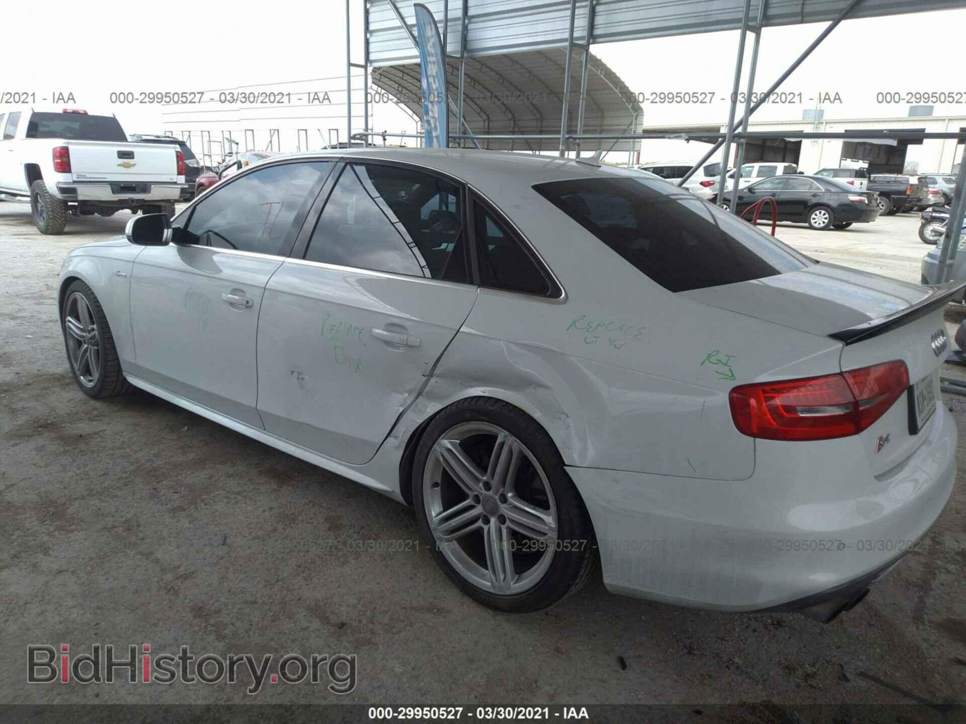 2013 AUDI S4 - VIN: WAUBGAFL7DA244351 - Фото 3