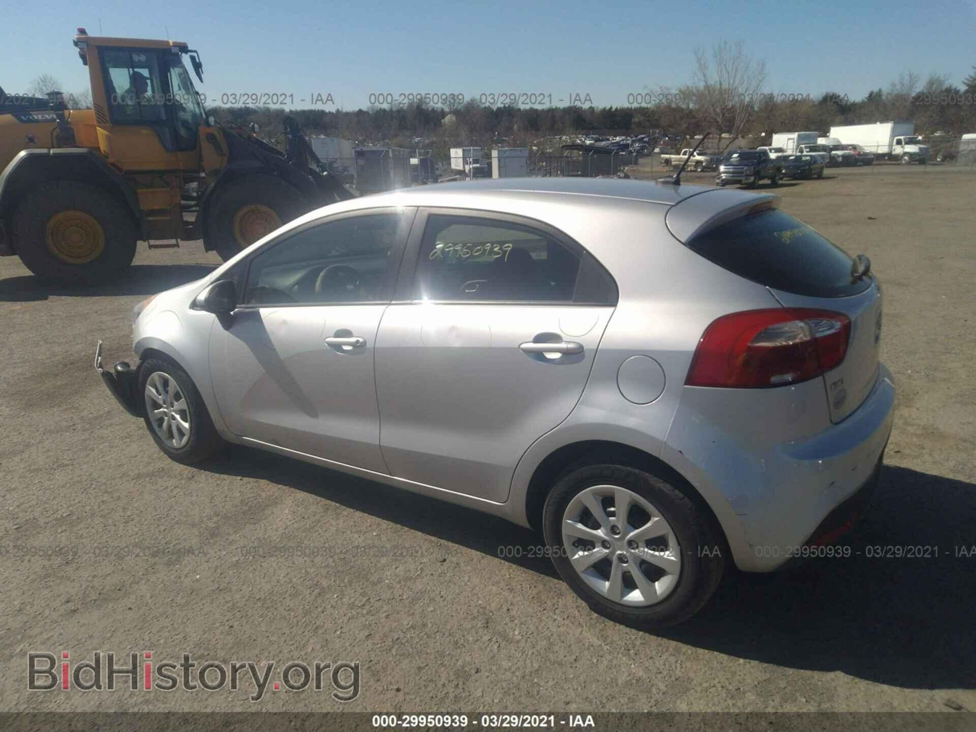 2012 KIA RIO - VIN: KNADN5A32C6030740 - Фото 3