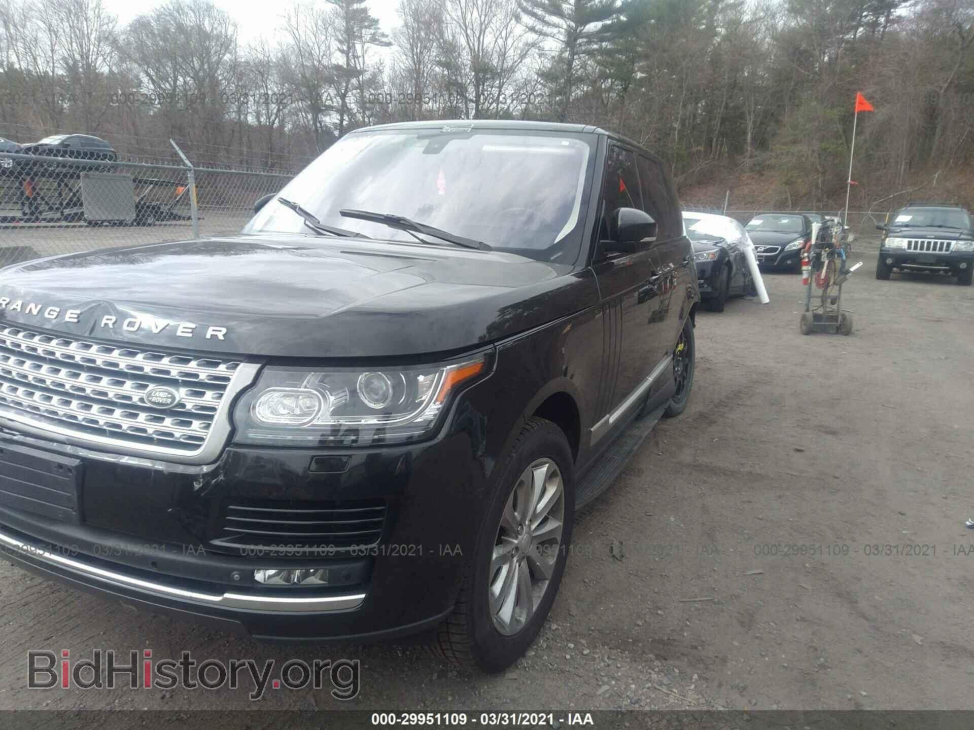 2015 LAND ROVER RANGE ROVER - VIN: SALGS2VF6FA199942 - Фото 2