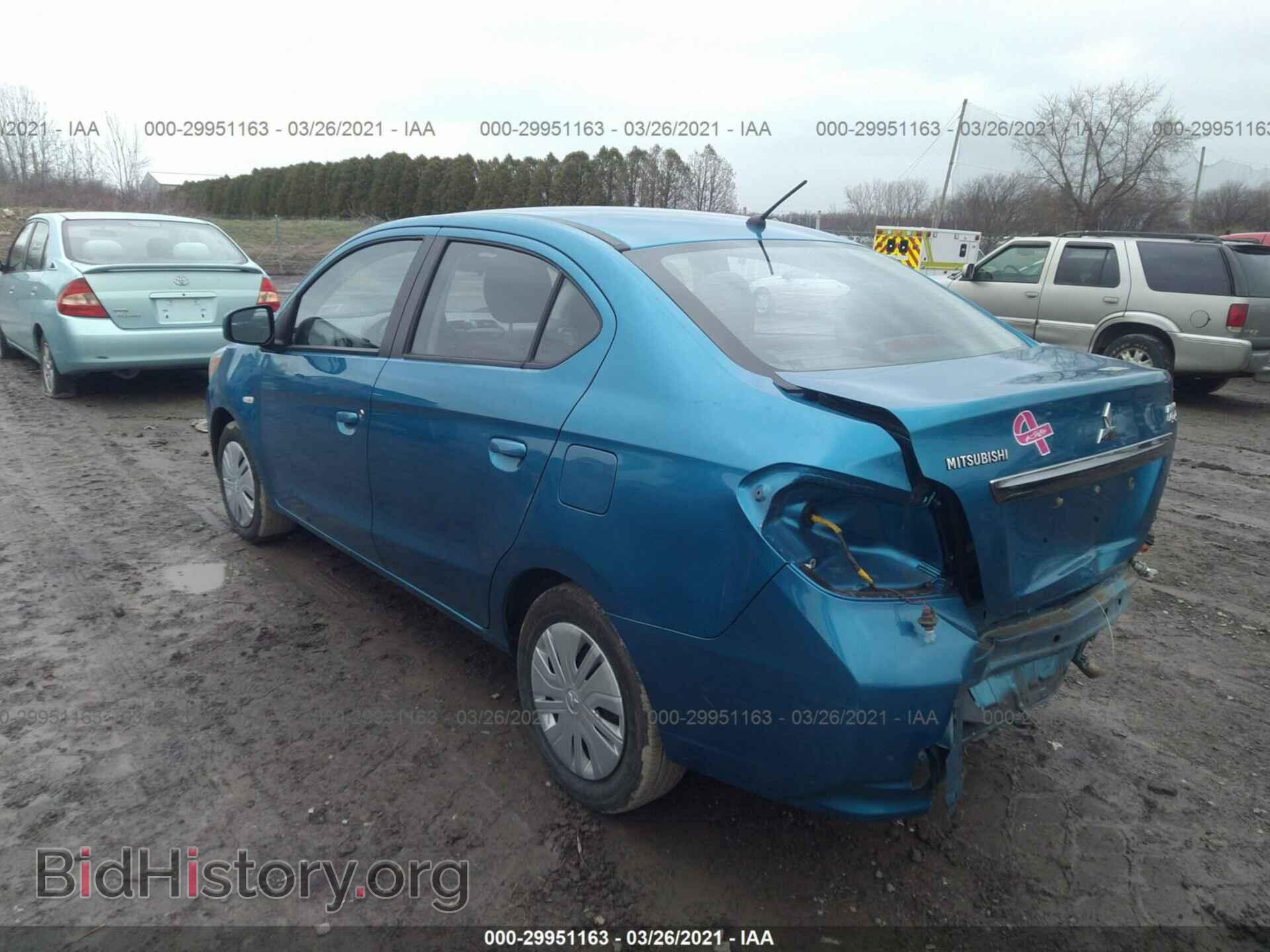 2017 MITSUBISHI MIRAGE G4 - VIN: ML32F3FJ9HH004539 - Фото 3