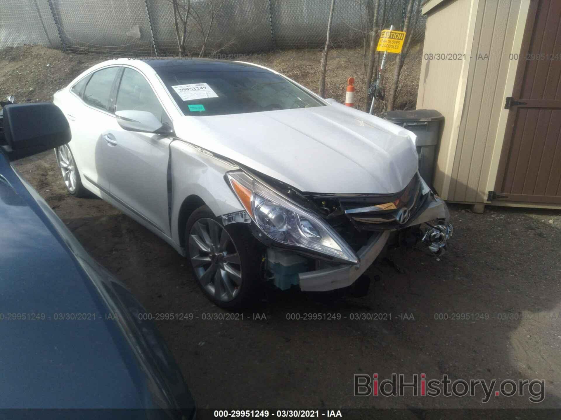 Photo KMHFH4JGXGA555351 - HYUNDAI AZERA 2016