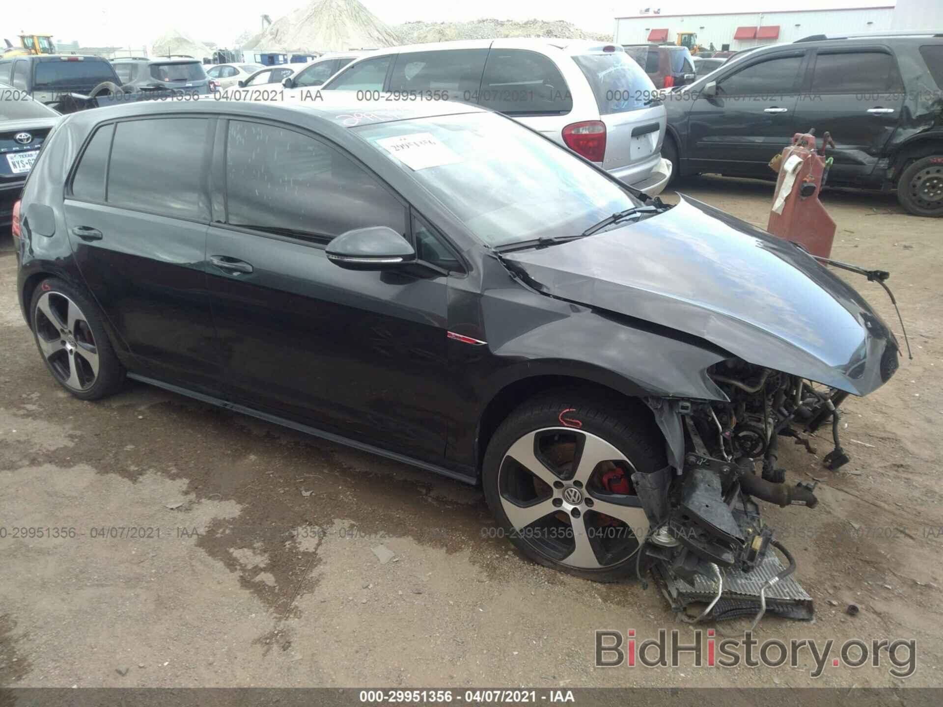 Photo 3VW4T7AU6FM022767 - VOLKSWAGEN GOLF GTI 2015