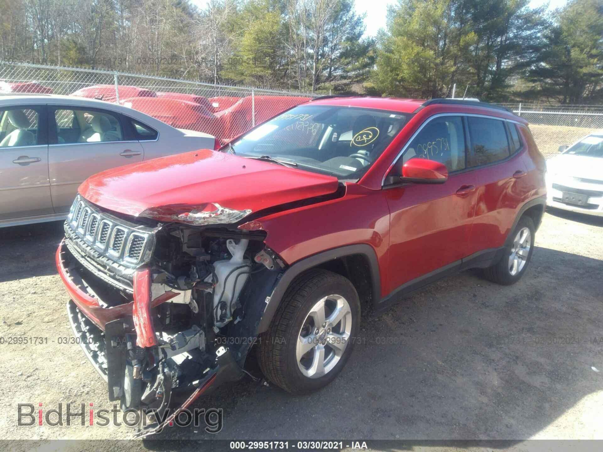2017 JEEP COMPASS - VIN: 3C4NJDBB9HT652008 - Фото 2
