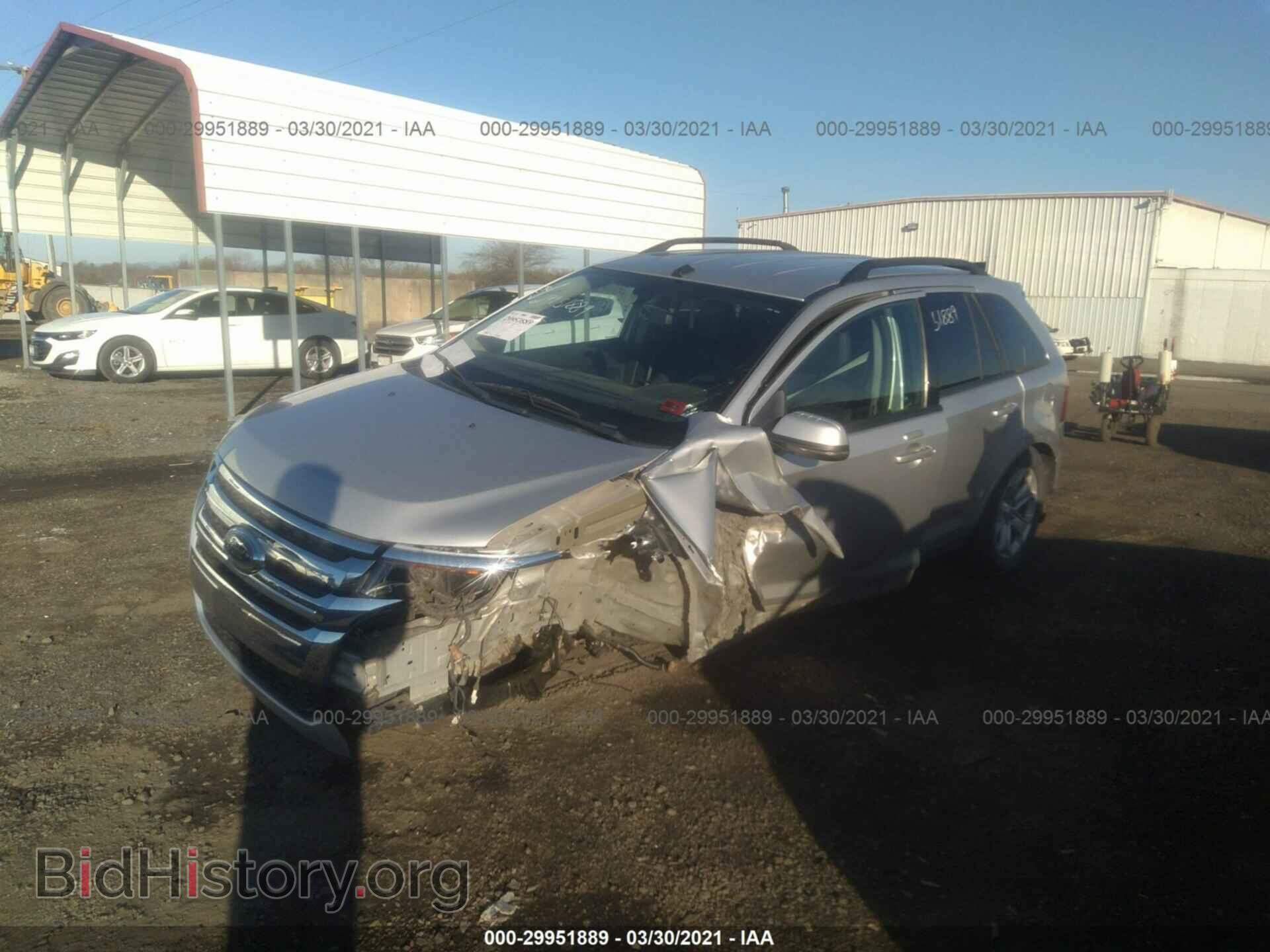 2012 FORD EDGE - VIN: 2FMDK4JC3CBA02268 - Фото 2