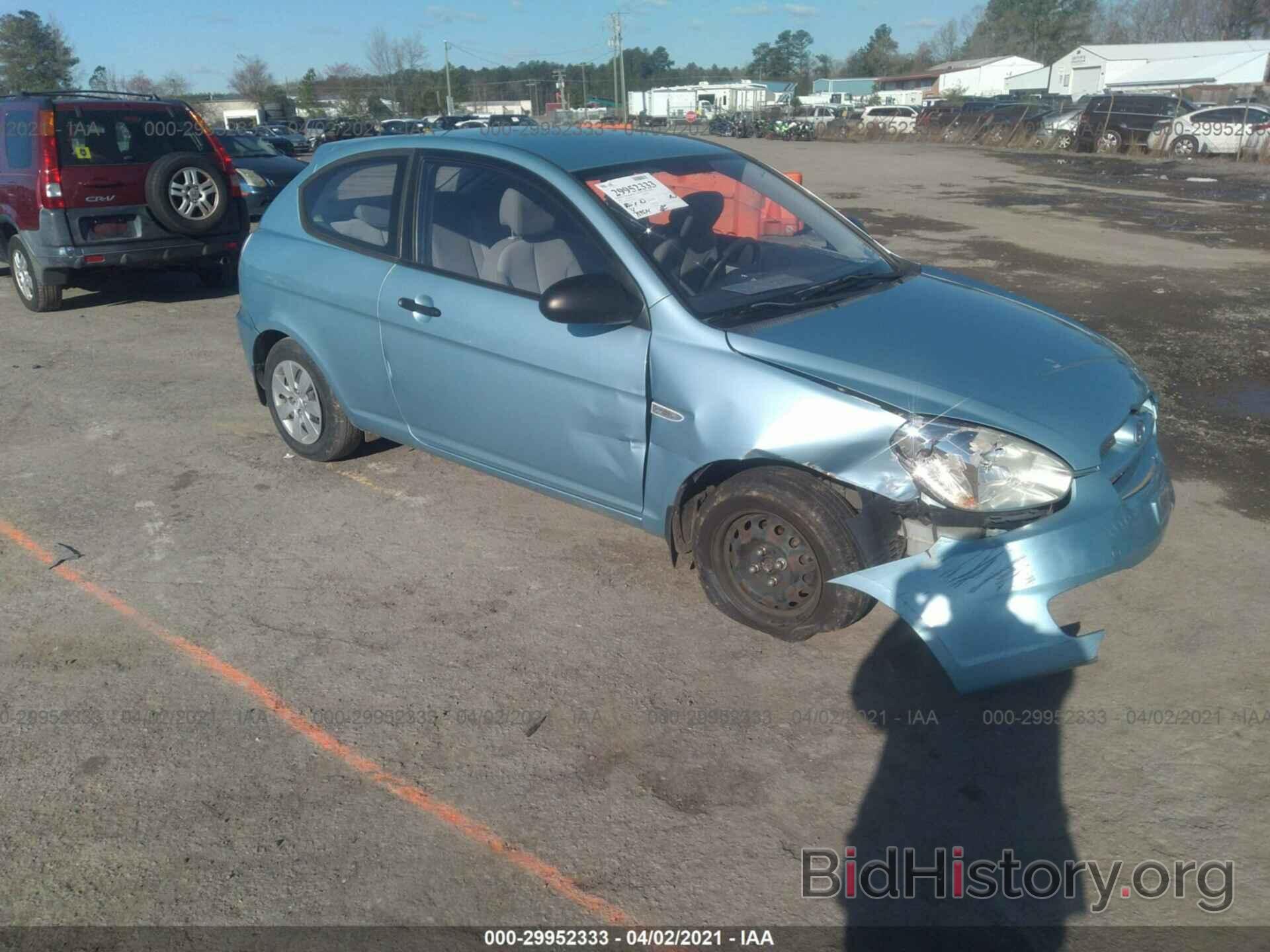 Photo KMHCM36C58U056942 - HYUNDAI ACCENT 2008