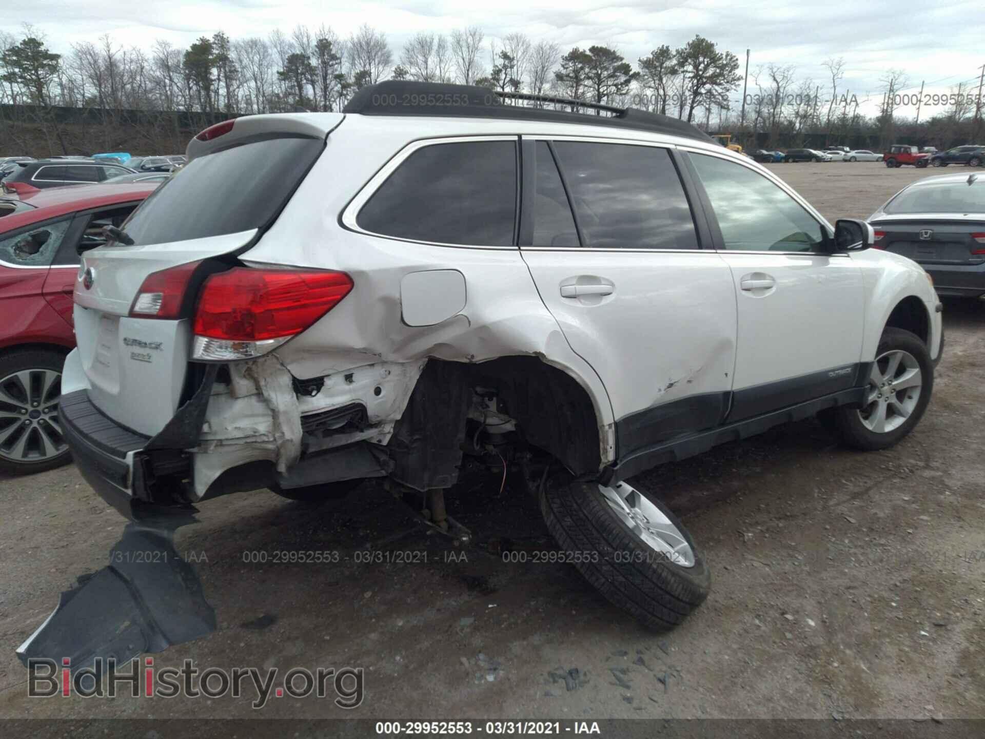 2014 SUBARU OUTBACK - VIN: 4S4BRBLC3E3325937 - Фото 4