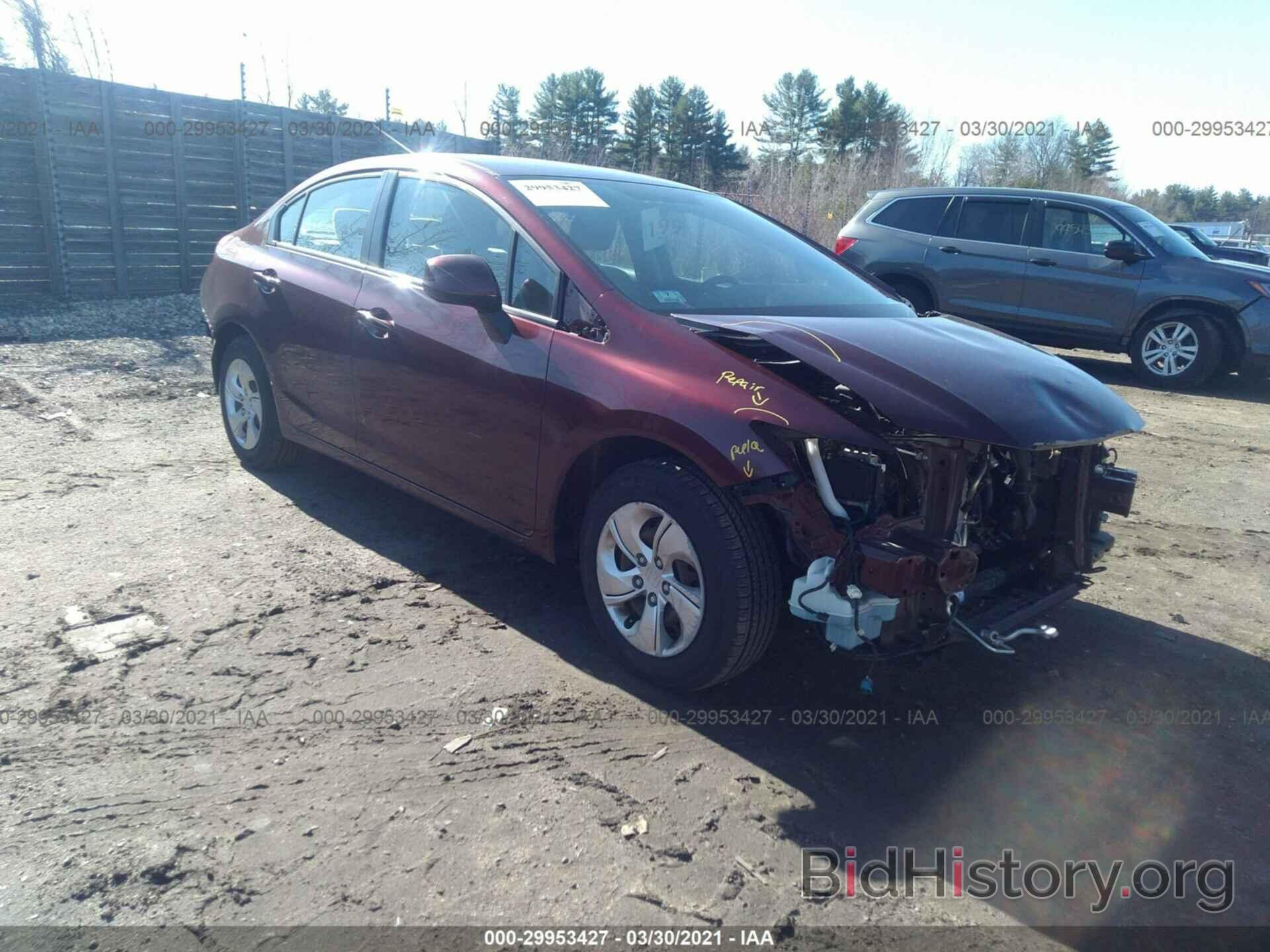 Photo 2HGFB2F58DH559527 - HONDA CIVIC SDN 2013