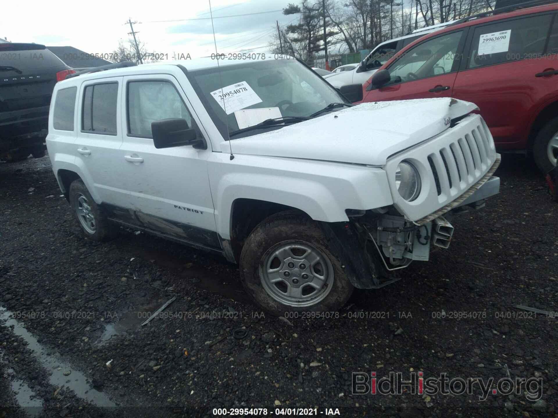 Фотография 1C4NJPBB8GD629132 - JEEP PATRIOT 2016