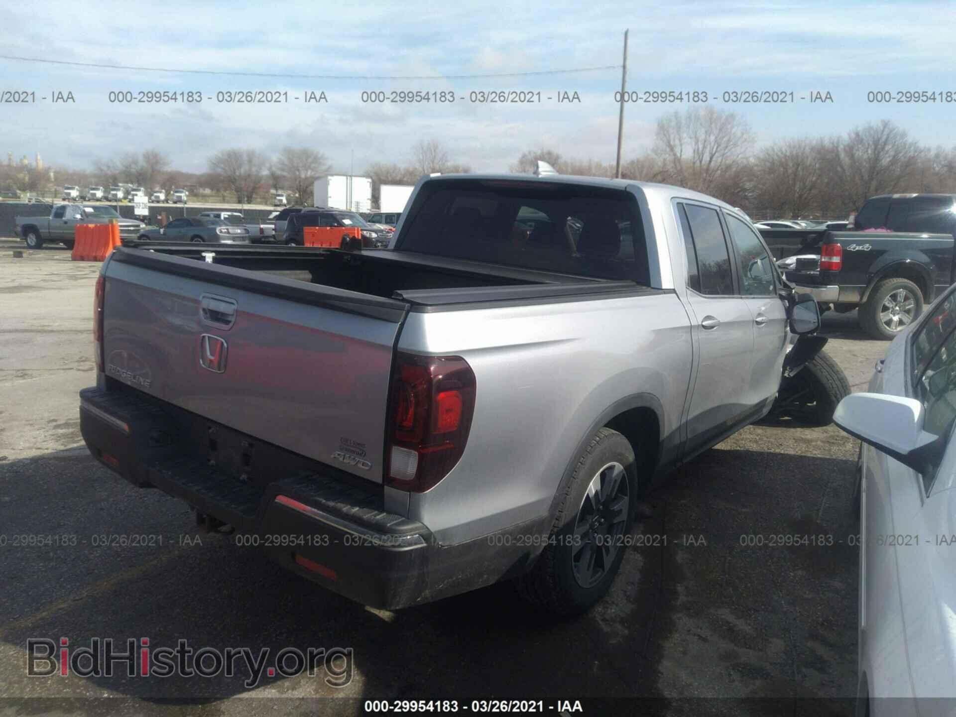 2017 HONDA RIDGELINE - VIN: 5FPYK3F62HB008485 - Фото 4