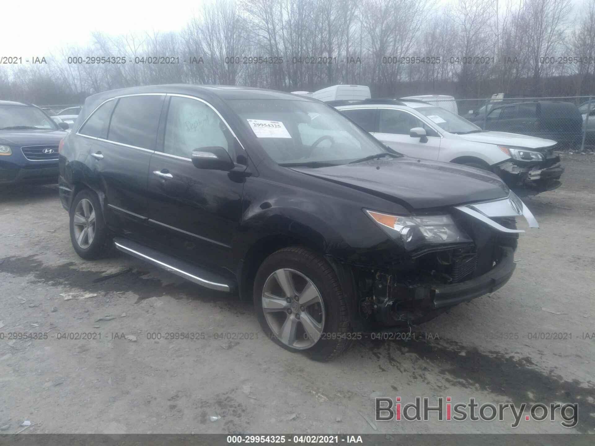 Photo 2HNYD2H35CH531206 - ACURA MDX 2012