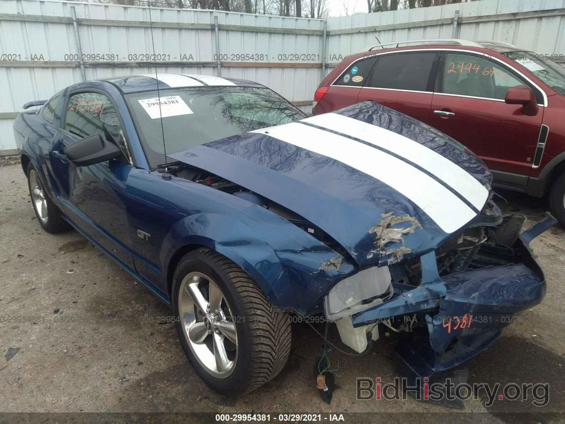 Photo 1ZVFT82H575251819 - FORD MUSTANG 2007