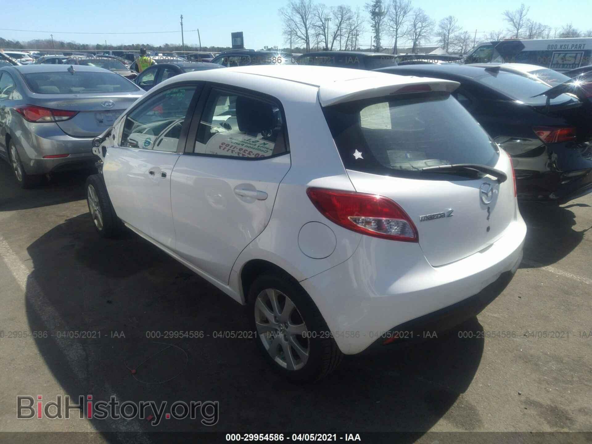 2012 MAZDA MAZDA2 - VIN: JM1DE1LZ9C0141804 - Фото 3