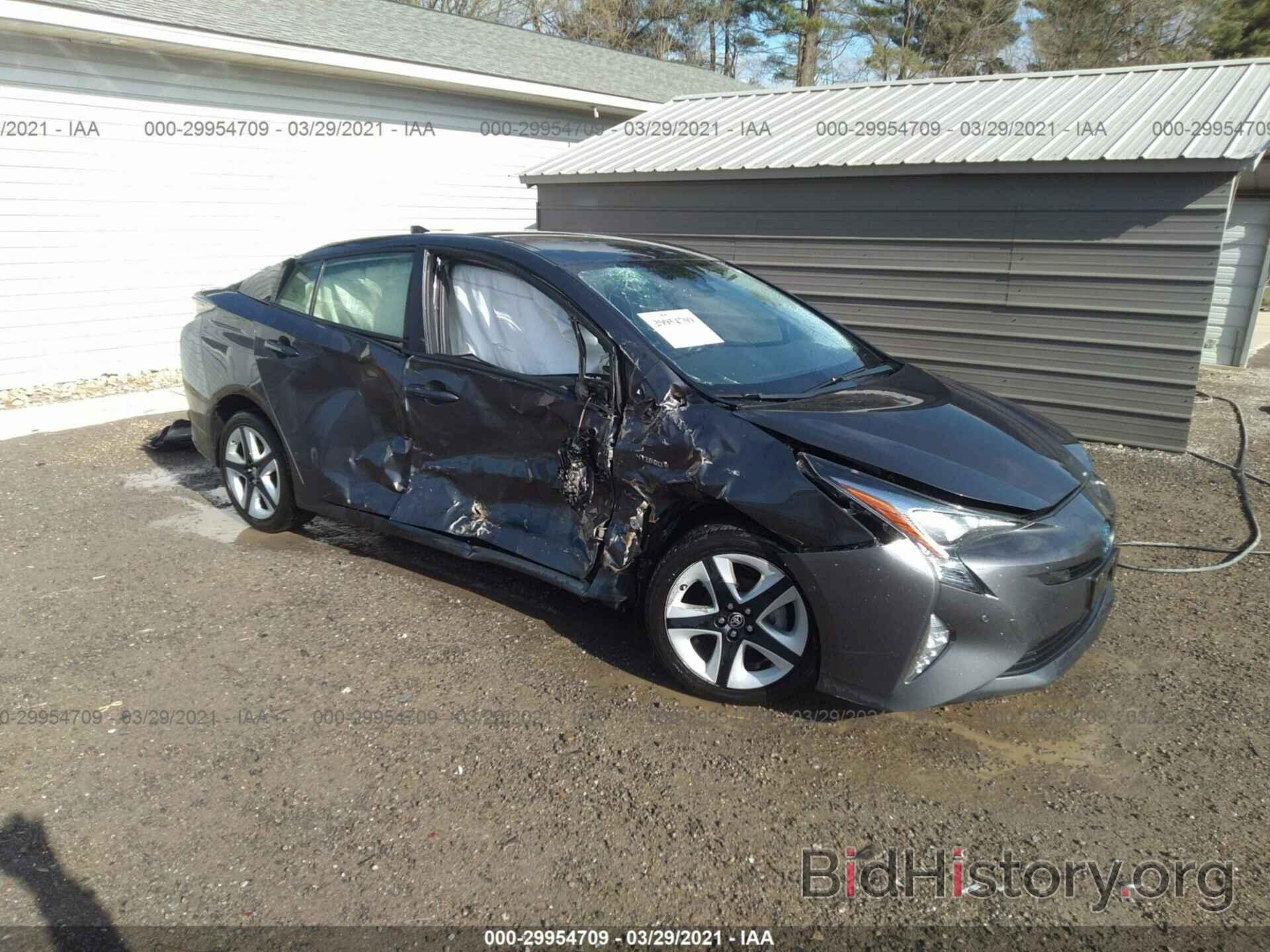 Photo JTDKARFU5H3540314 - TOYOTA PRIUS 2017