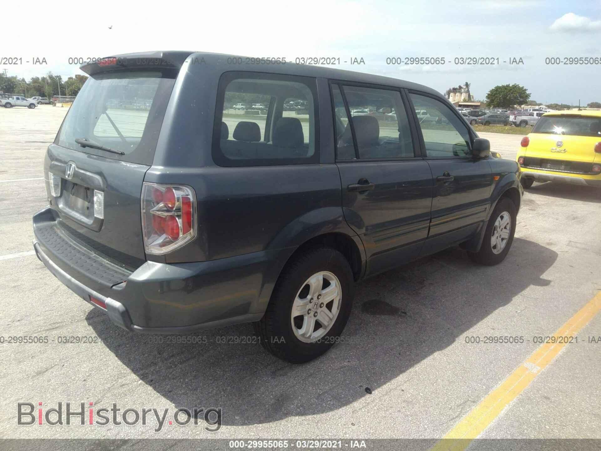 2006 HONDA PILOT - VIN: 5FNYF28196B042171 - Фото 4