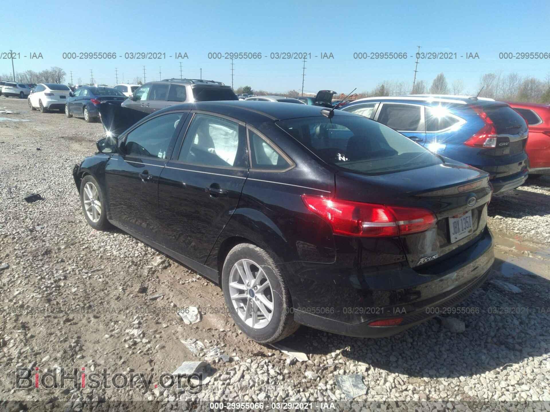 2018 FORD FOCUS - VIN: 1FADP3F23JL320166 - Фото 3