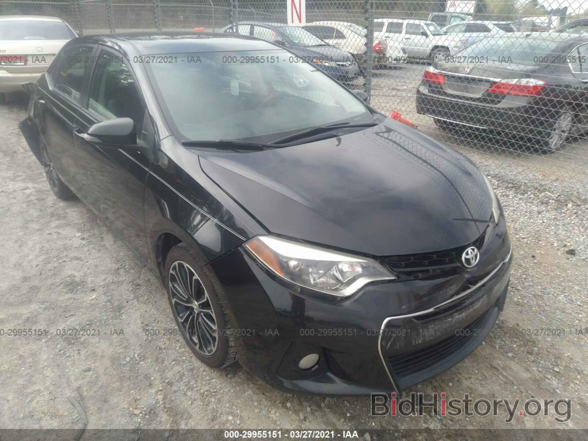 Photo 2T1BURHE0EC225582 - TOYOTA COROLLA 2014