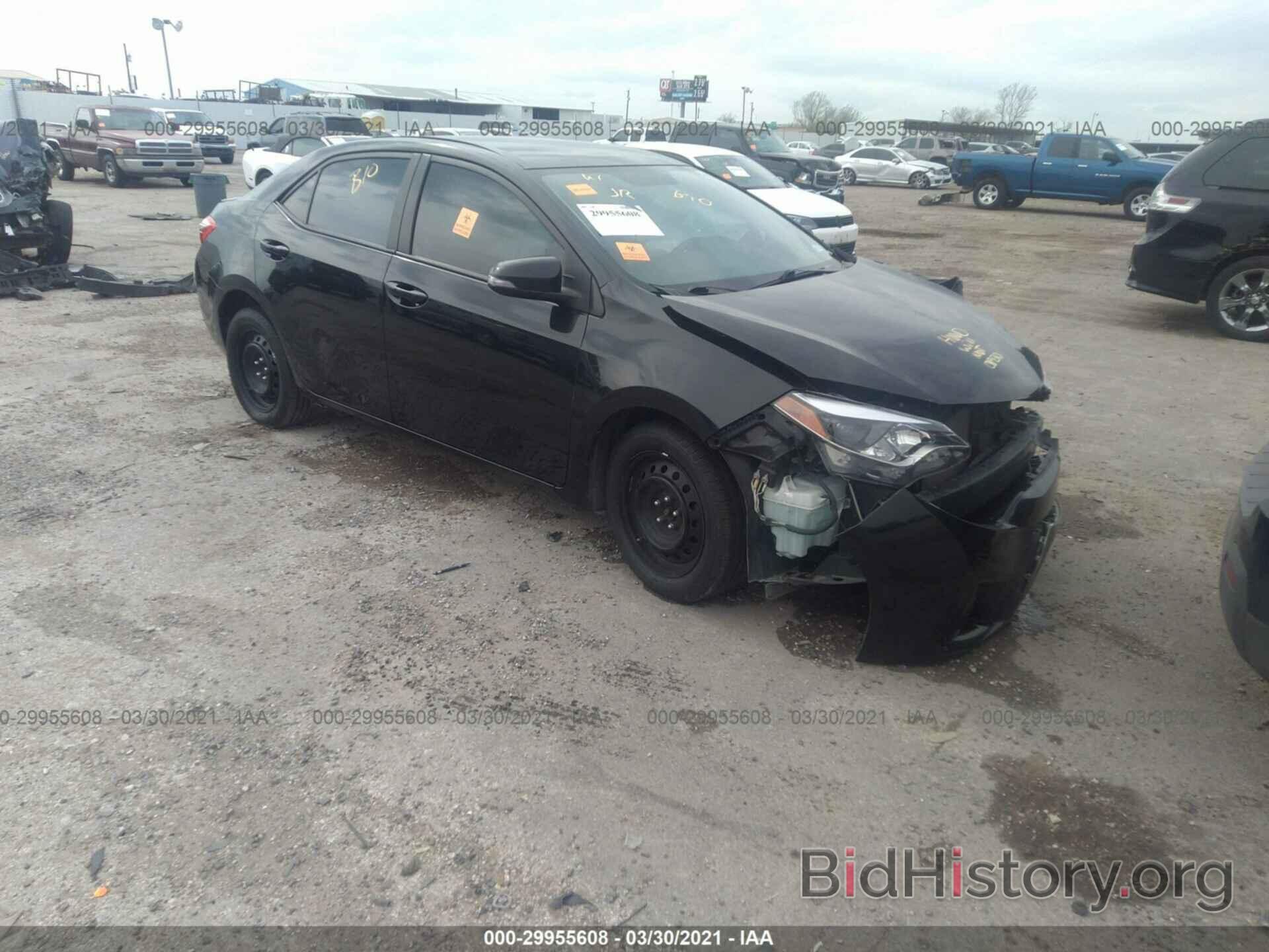 Photo 2T1BURHE8GC527396 - TOYOTA COROLLA 2016