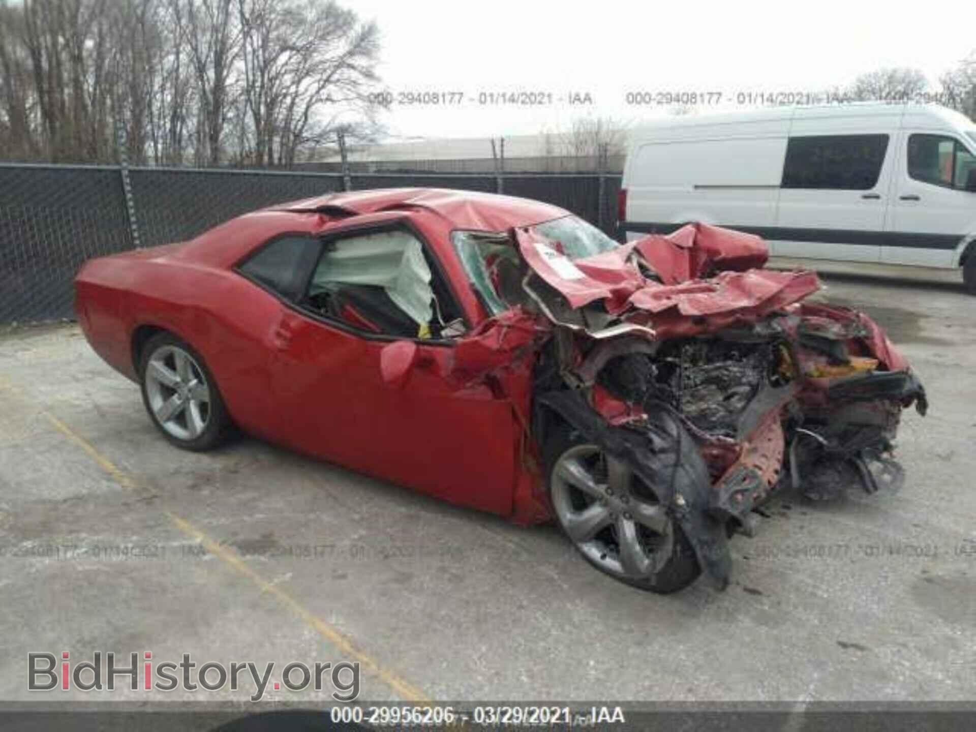 Фотография 2C3CDYAG0CH135334 - DODGE CHALLENGER 2012