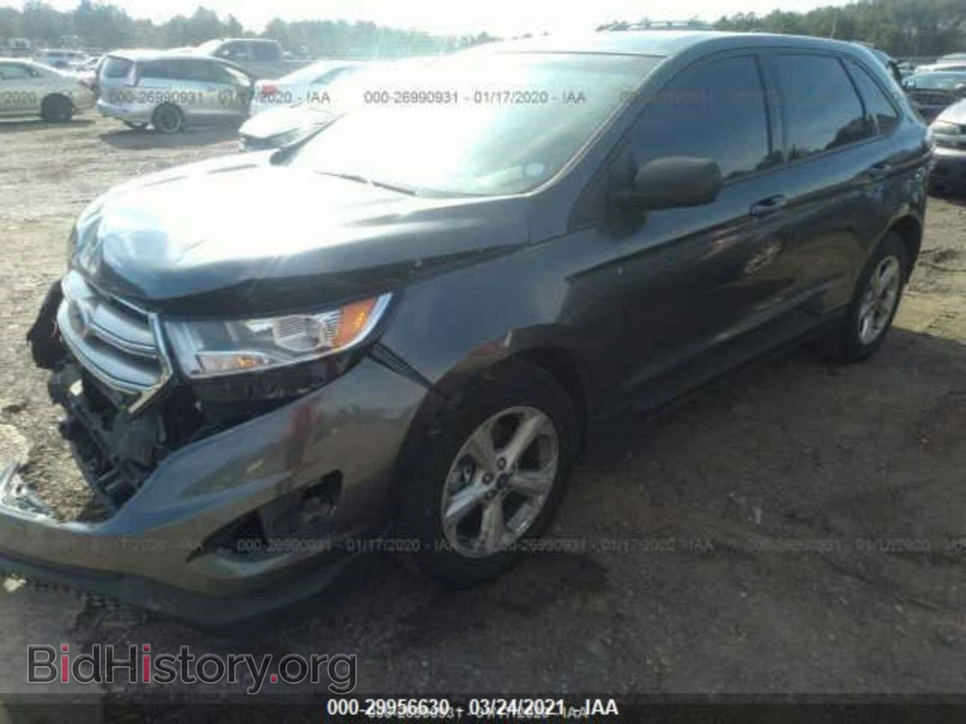 2015 FORD EDGE - VIN: 2FMPK3G87FBC01841 - Фото 2