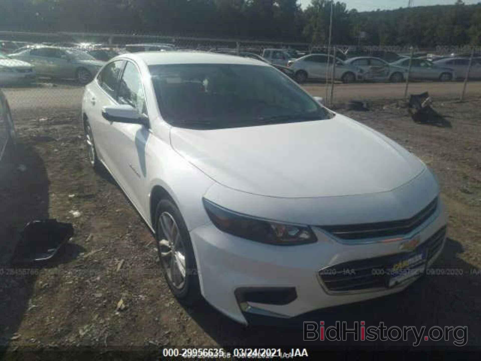 Photo 1G1ZE5ST8GF323399 - CHEVROLET MALIBU 2016