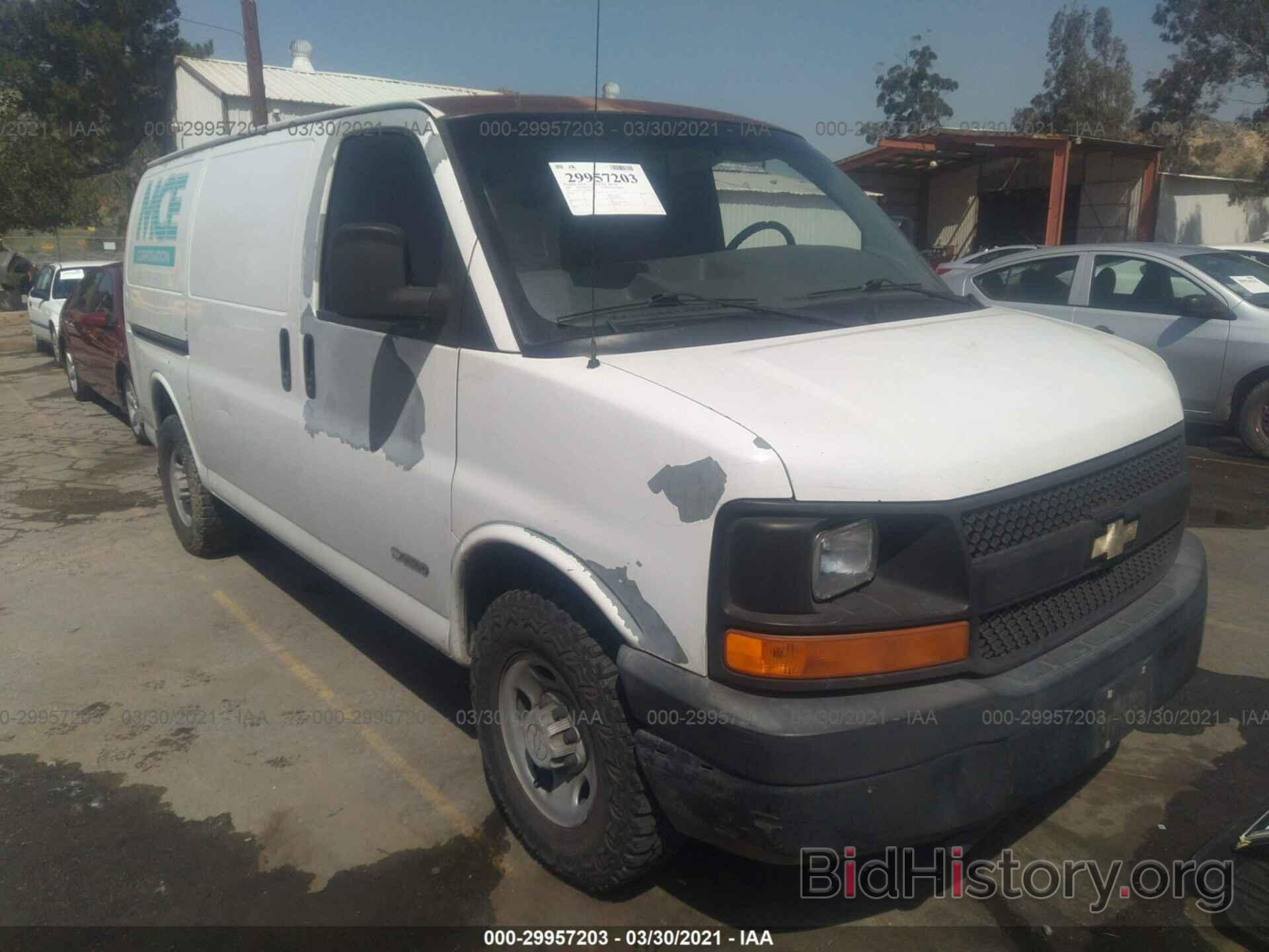 Photo 1GCGG25V261200861 - CHEVROLET EXPRESS CARGO VAN 2006