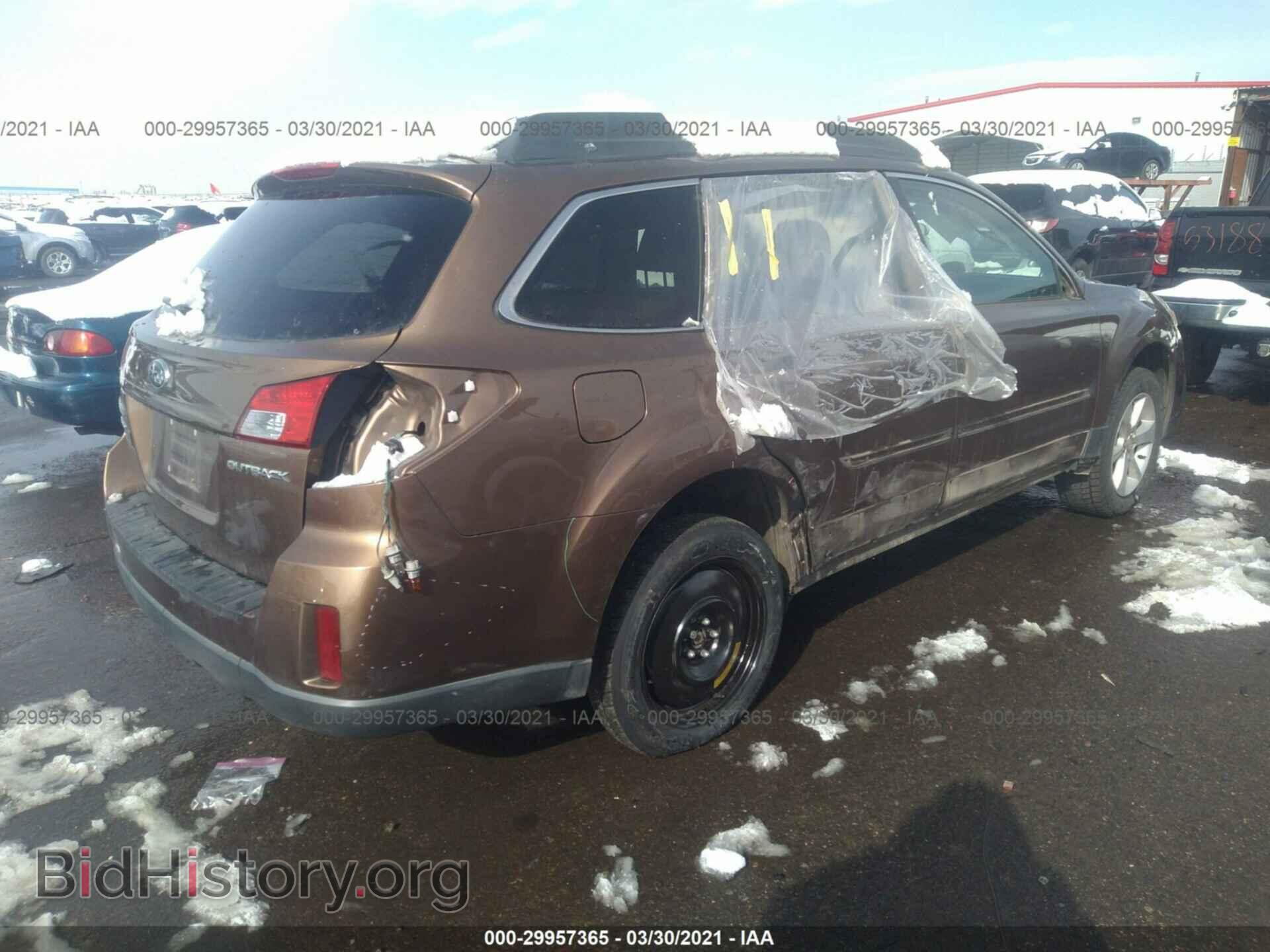 2013 SUBARU OUTBACK - VIN: 4S4BRCCC7D3210567 - Фото 4