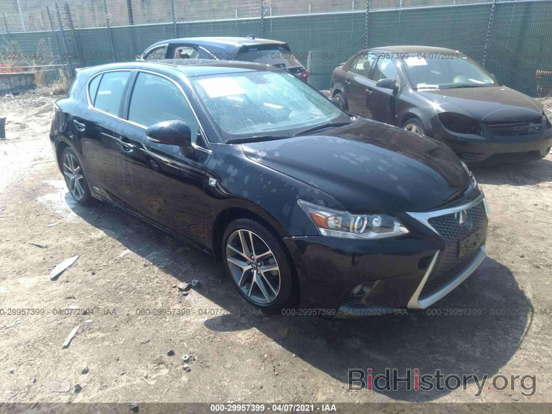 Photo JTHKD5BHXF2238253 - LEXUS CT 200H 2015