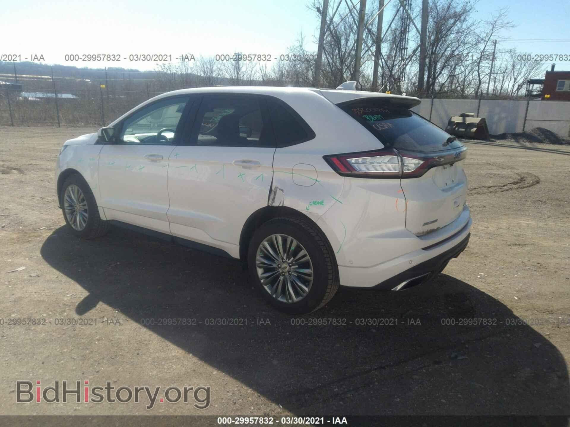 2016 FORD EDGE - VIN: 2FMPK4AP8GBB57033 - Фото 3