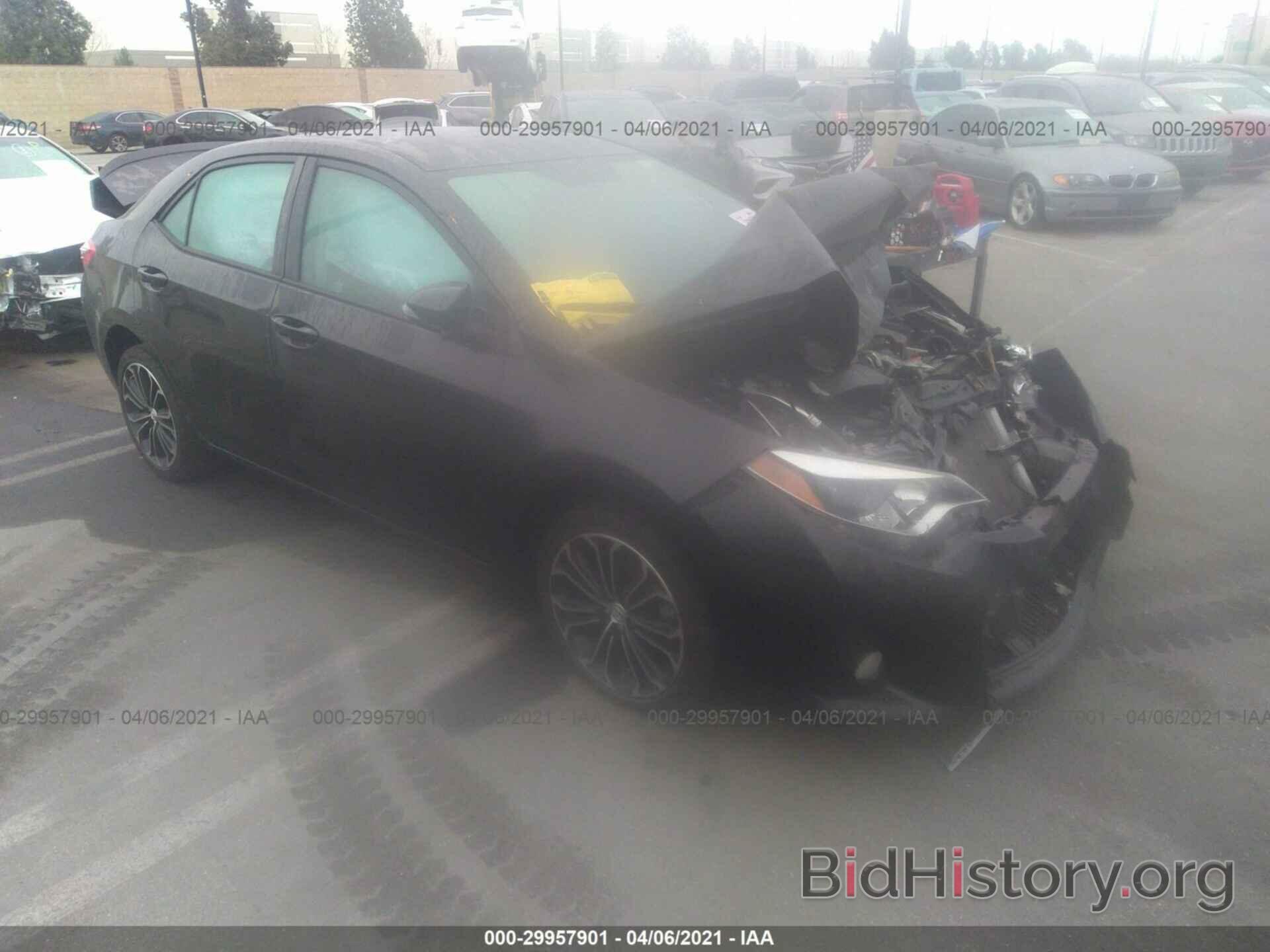 Photo 5YFBURHE0GP445369 - TOYOTA COROLLA 2016