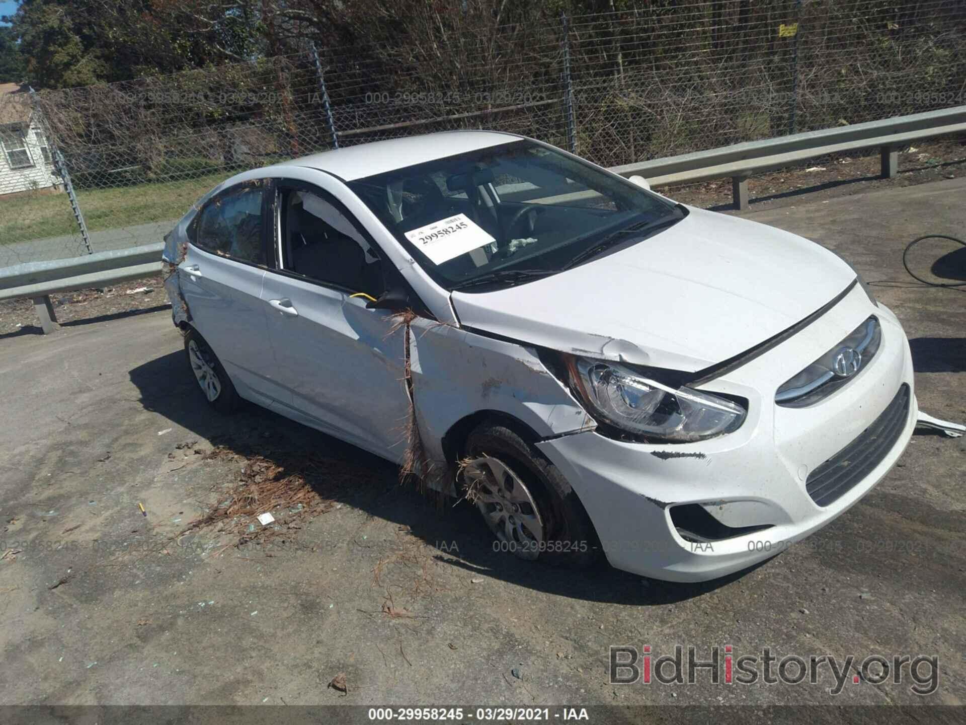 Photo KMHCT4AE6HU372903 - HYUNDAI ACCENT 2017