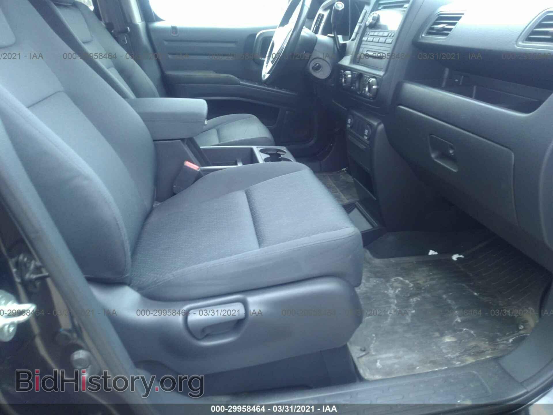 2012 HONDA RIDGELINE - VIN: 5FPYK1F78CB454632 - Фото 5