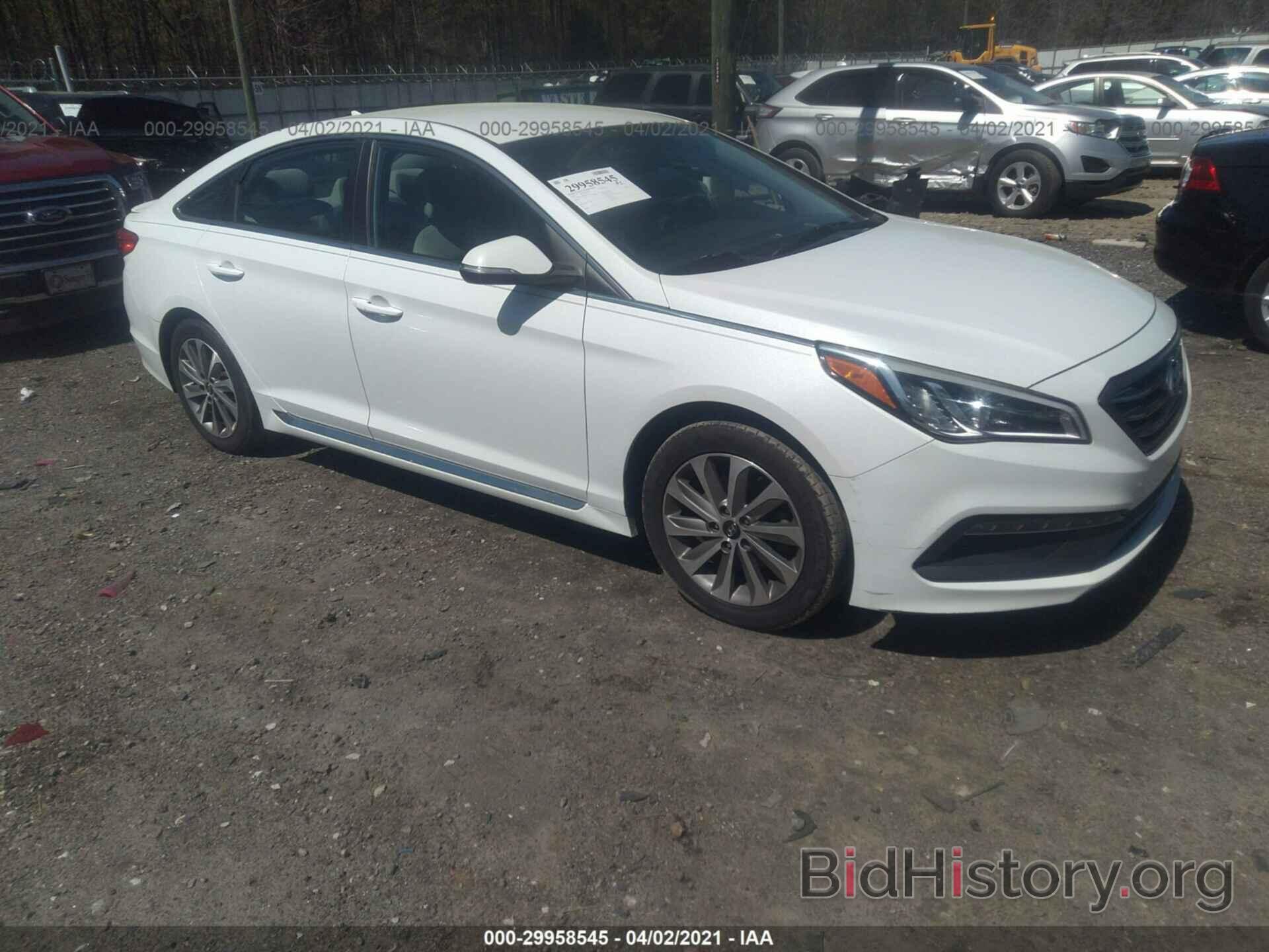 Photo 5NPE34AF0FH031753 - HYUNDAI SONATA 2015