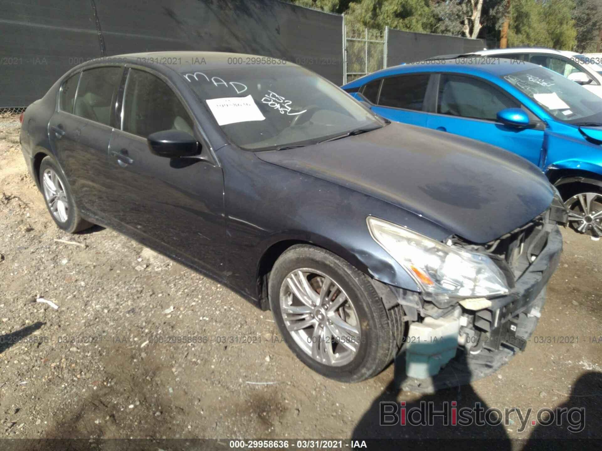 Photo JN1CV6AP5AM203556 - INFINITI G37 SEDAN 2010