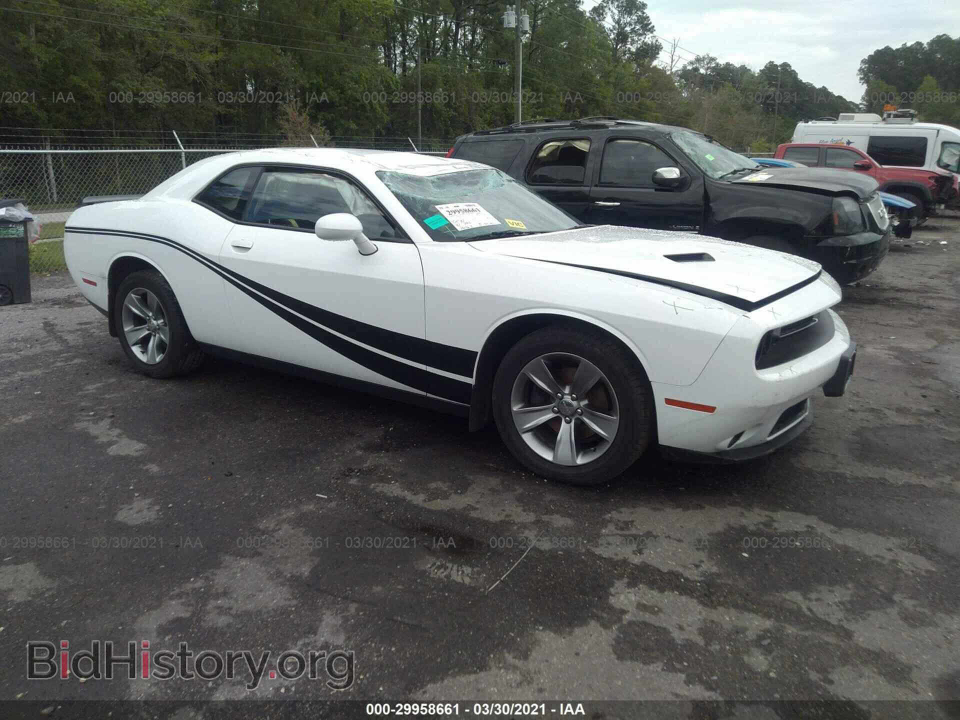 Photo 2C3CDZAG2GH290110 - DODGE CHALLENGER 2016