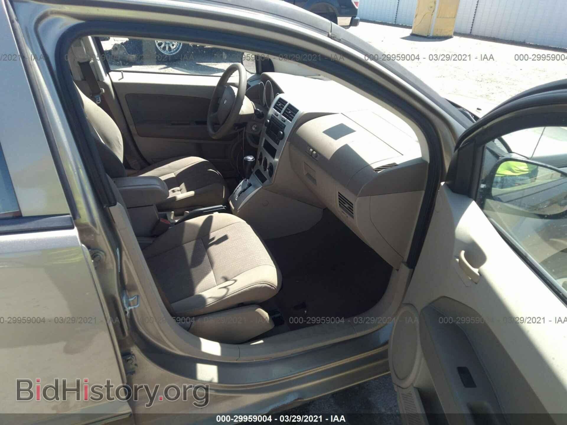 2007 DODGE CALIBER - VIN: 1B3HB48B77D261737 - Фото 5