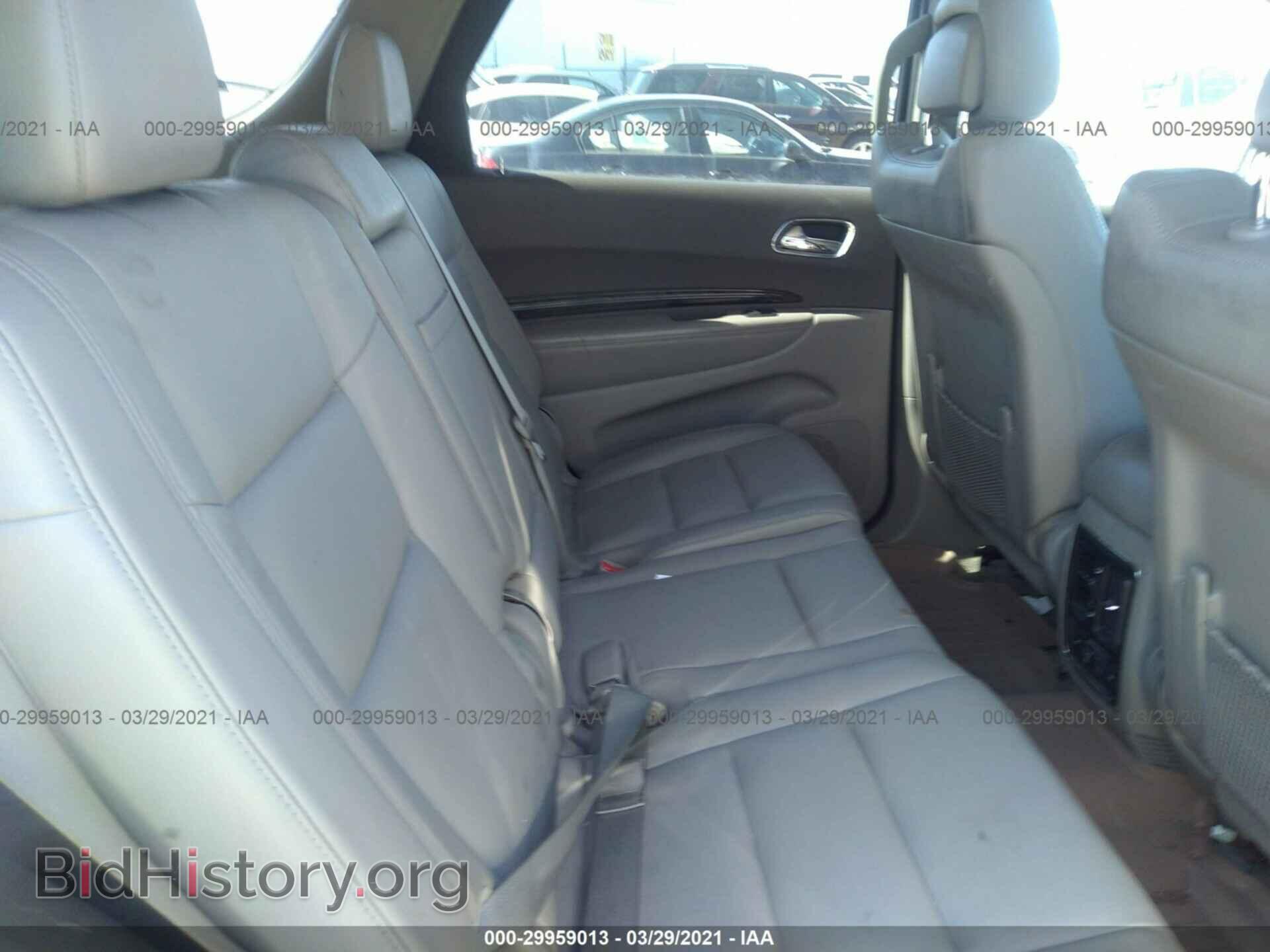 2012 DODGE DURANGO - VIN: 1C4RDJDG1CC309200 - Photo 8