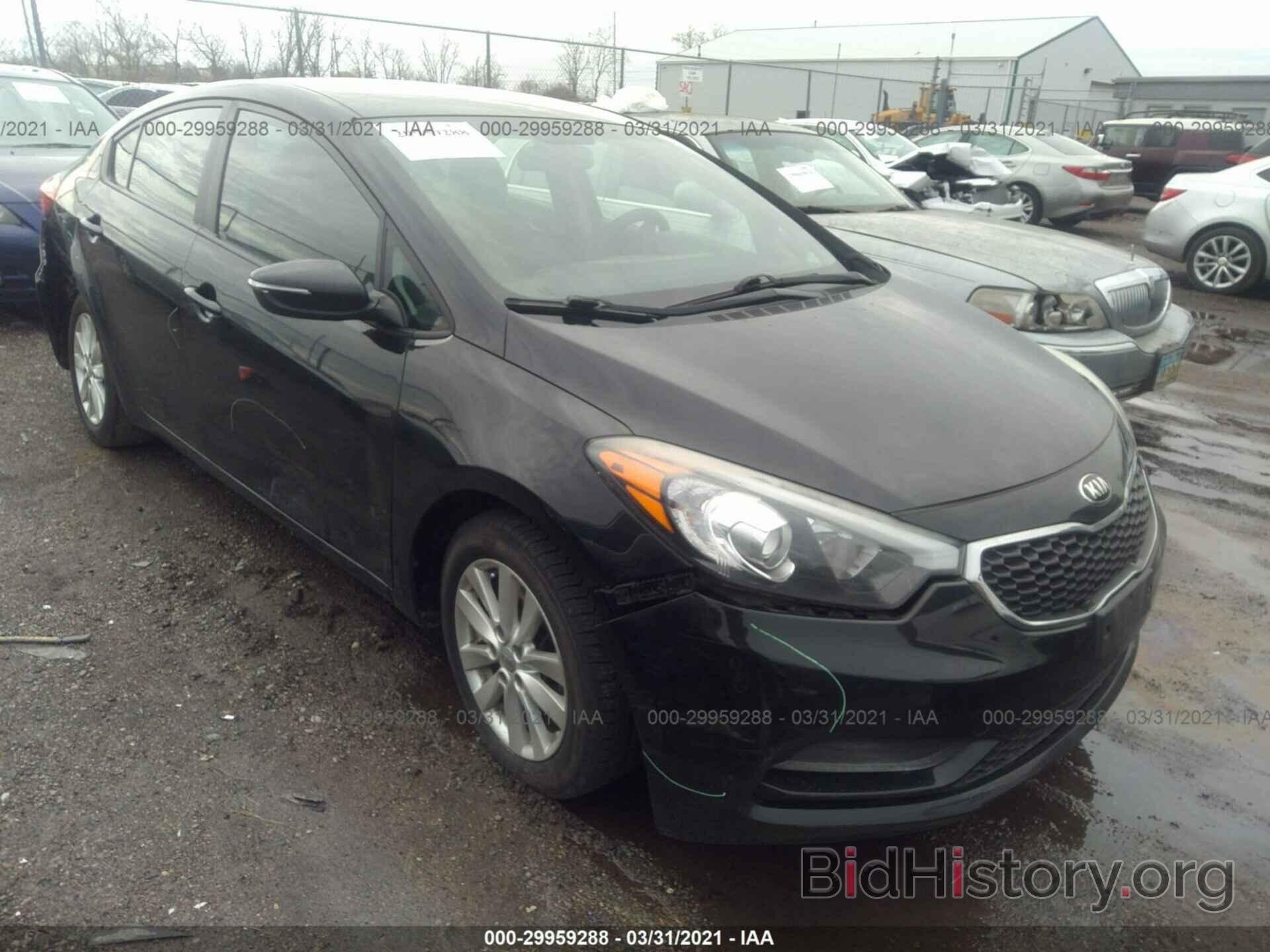 Фотография KNAFX4A63E5222216 - KIA FORTE 2014