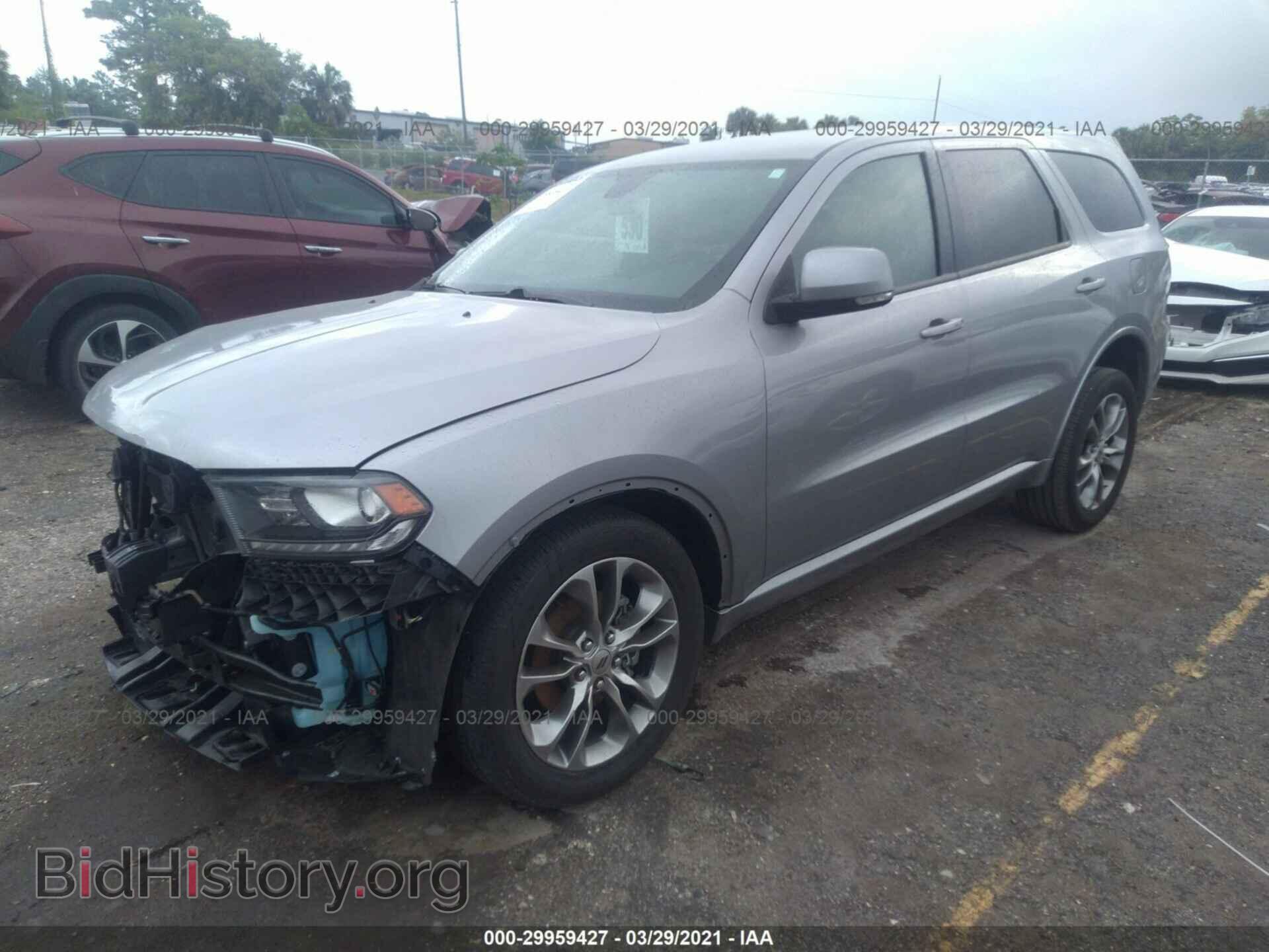 2020 DODGE DURANGO - VIN: 1C4RDHDG7LC119281 - Фото 2