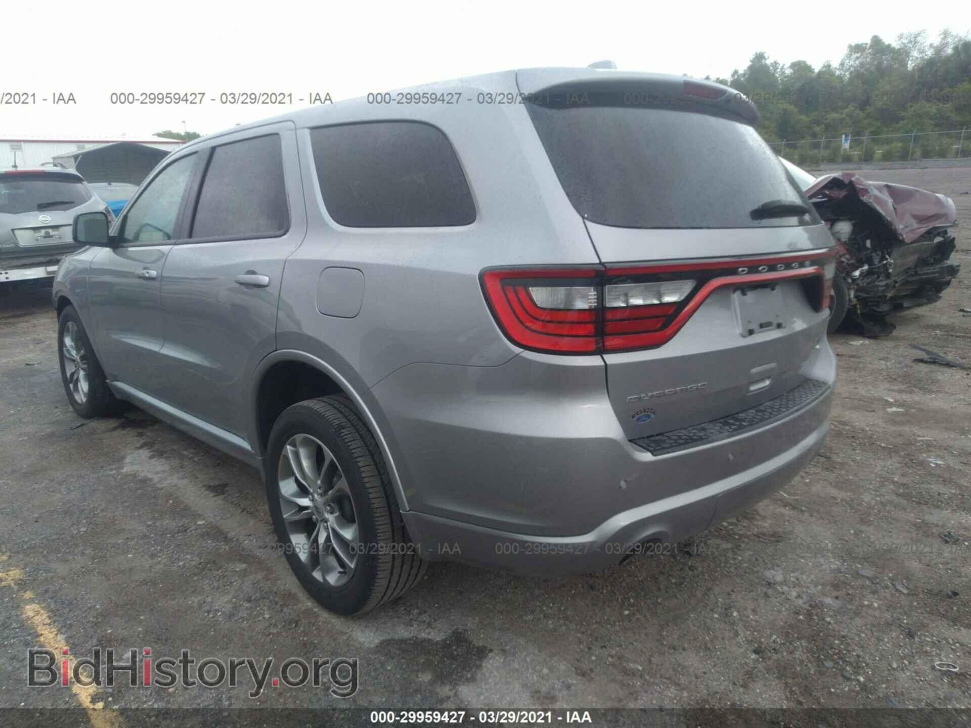 2020 DODGE DURANGO - VIN: 1C4RDHDG7LC119281 - Фото 3