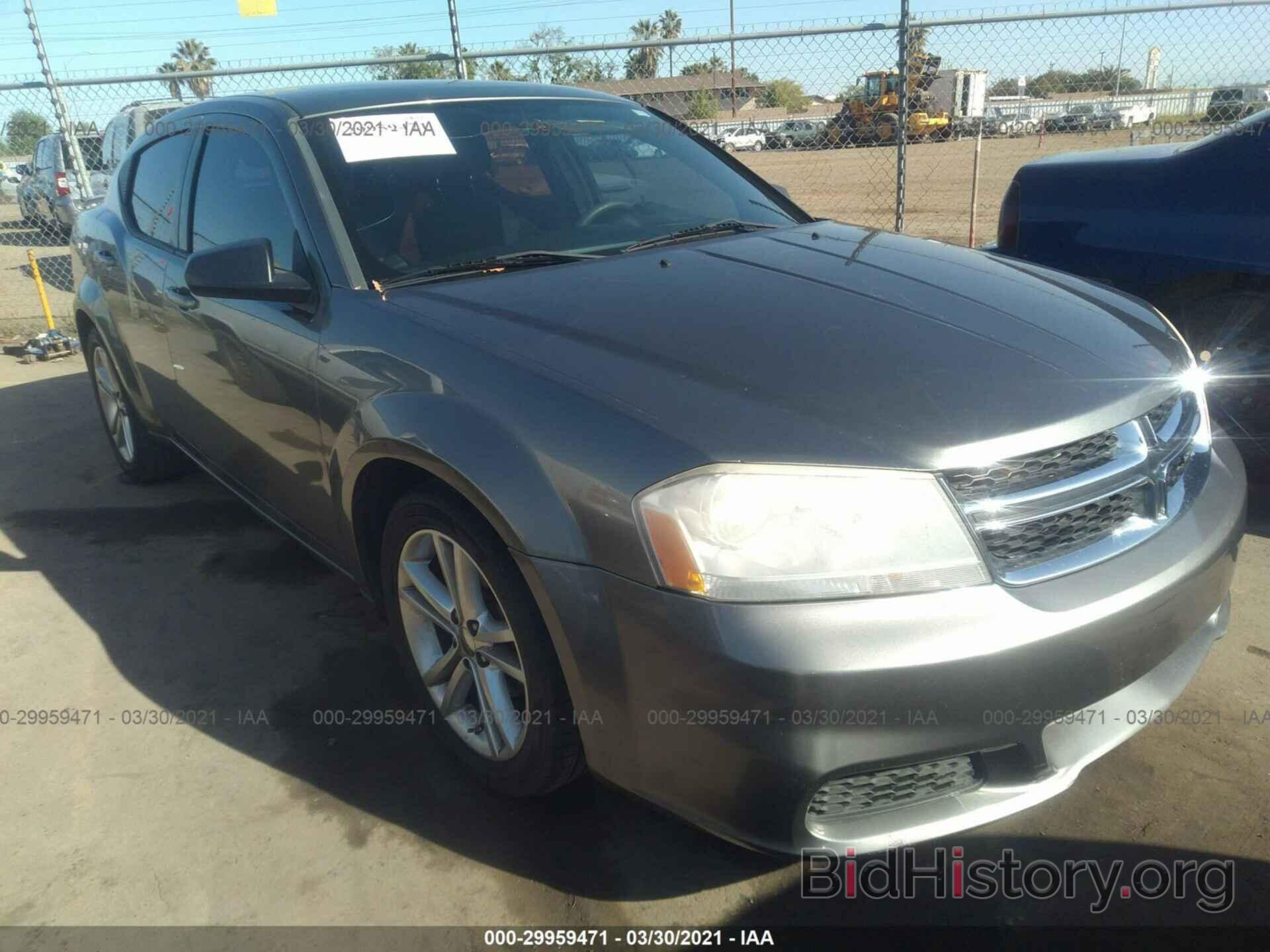 Photo 1C3CDZAGXDN506854 - DODGE AVENGER 2013