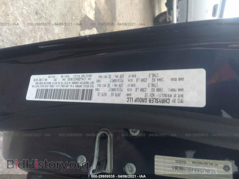 2013 Jeep COMPASS (VIN 1C4NJDBB4DD190361) — фото 9 из 11