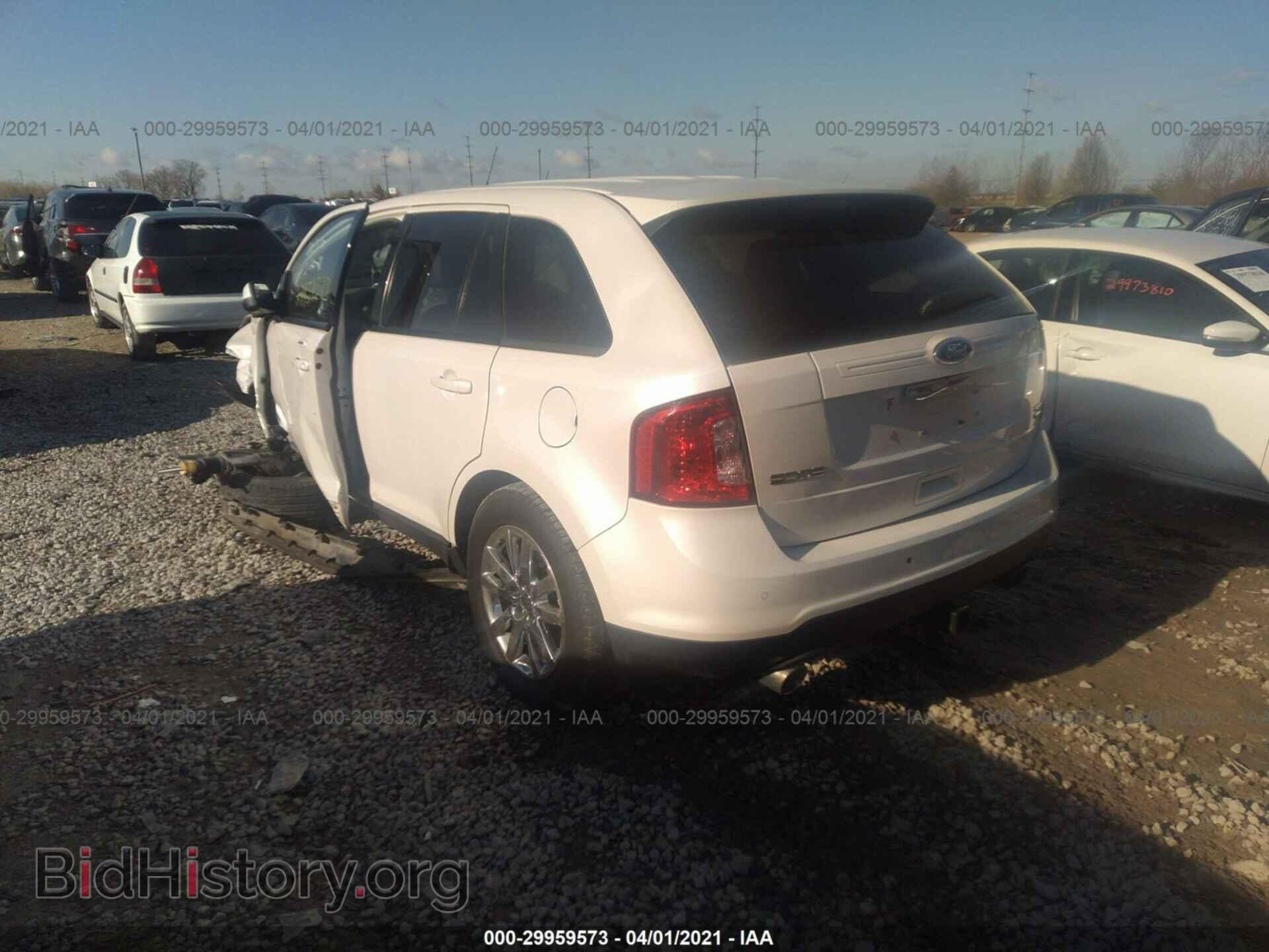 2013 FORD EDGE - VIN: 2FMDK4JC7DBE06112 - Photo 3