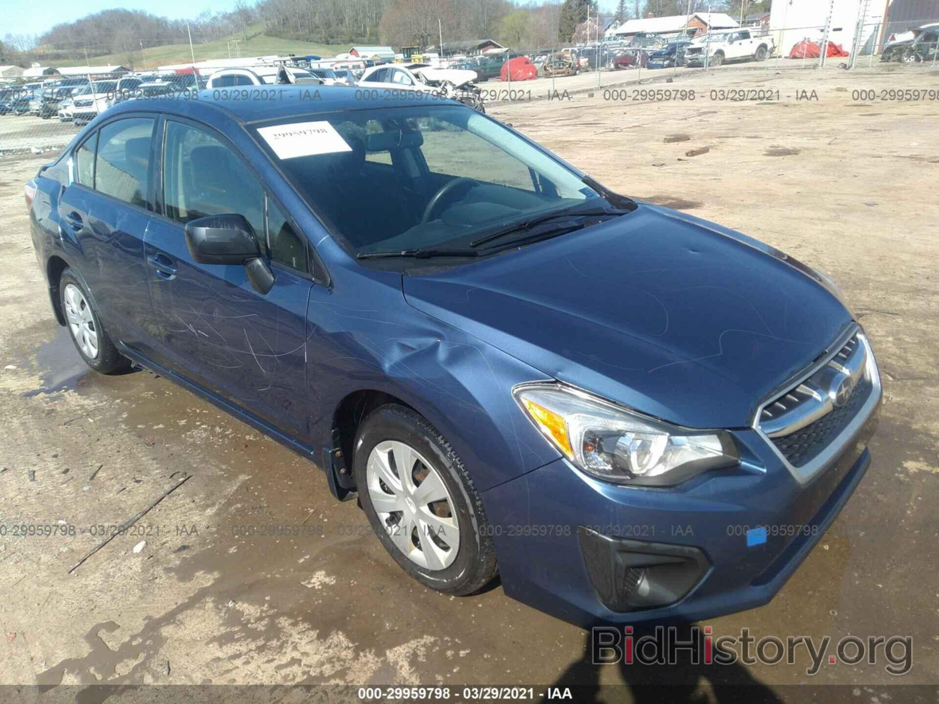 Photo JF1GJAA63DH027078 - SUBARU IMPREZA SEDAN 2013