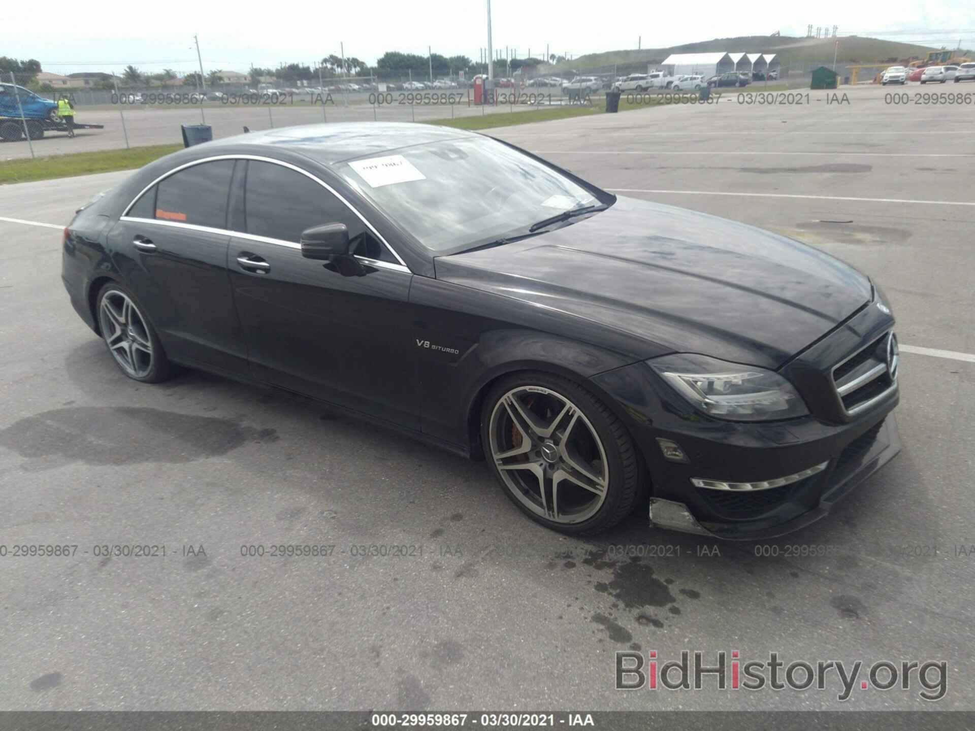 Photo WDDLJ7EB2CA054658 - MERCEDES-BENZ CLS-CLASS 2012