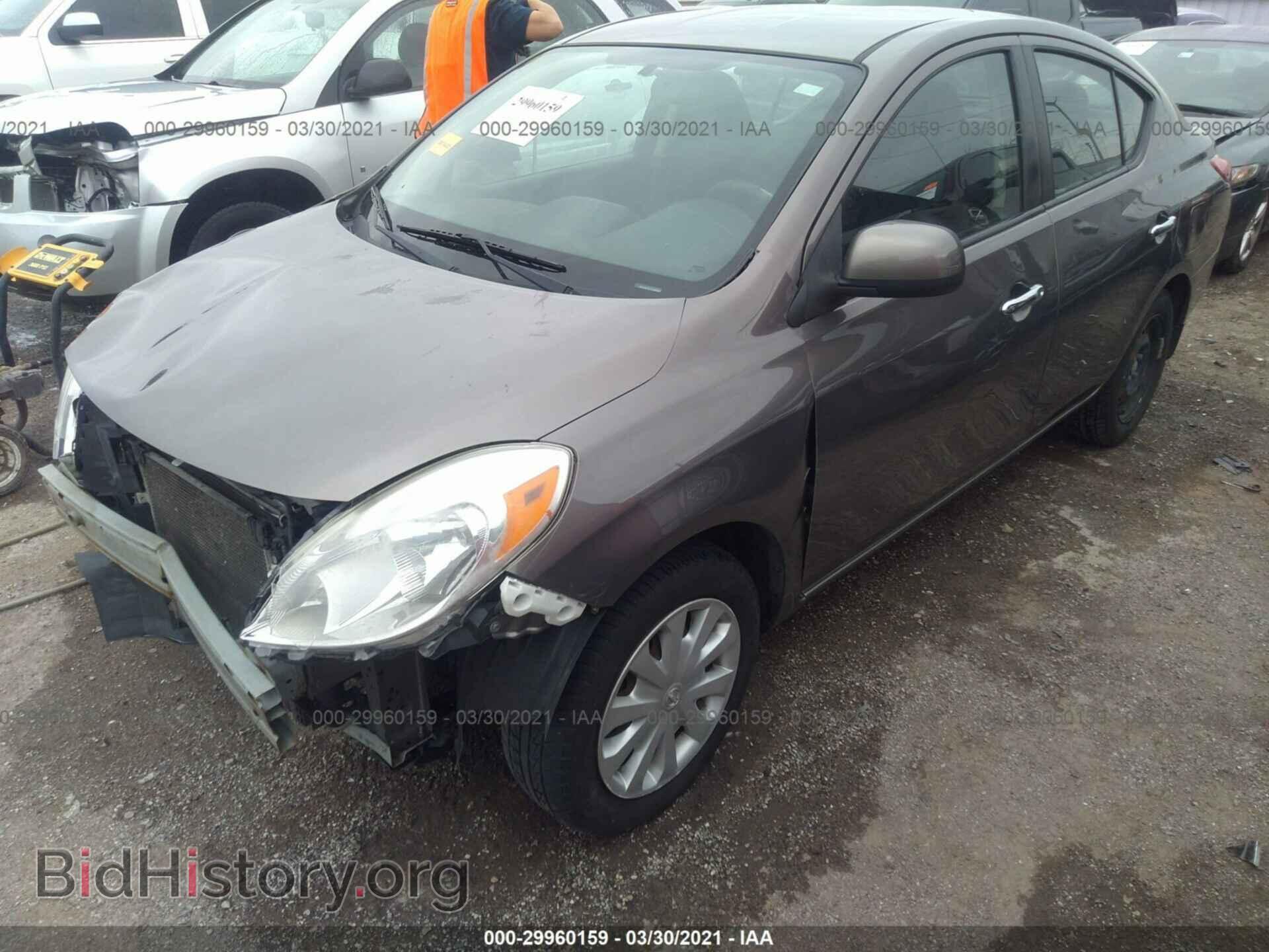 2012 NISSAN VERSA - VIN: 3N1CN7AP1CL868666 - Фото 2