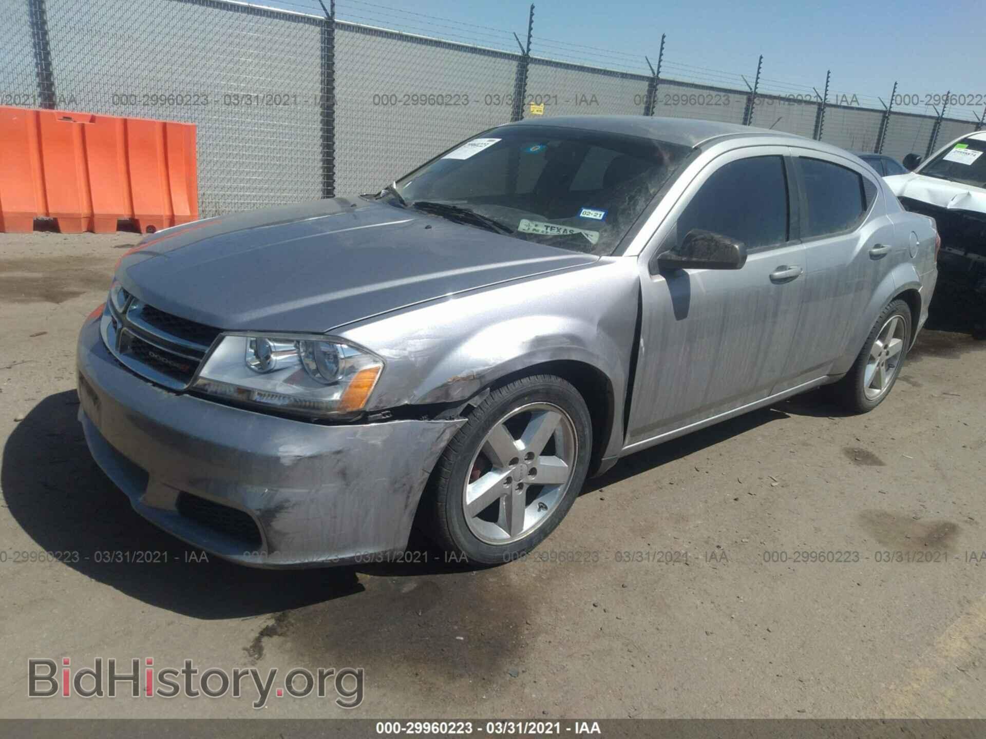 2013 DODGE AVENGER - VIN: 1C3CDZAB0DN710535 - Photo 2