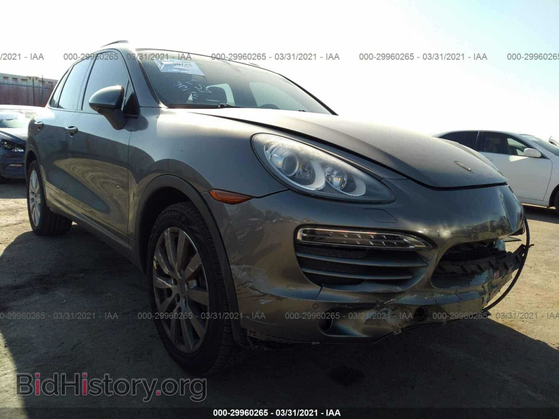 Фотография WP1AA2A23CLA09547 - PORSCHE CAYENNE 2012