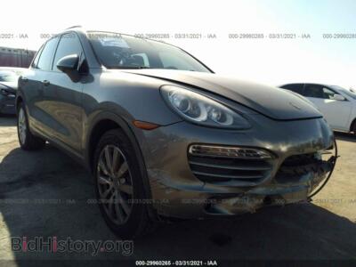 2012 Porsche CAYENNE, gray — VIN WP1AA2A23CLA09547, IAAI